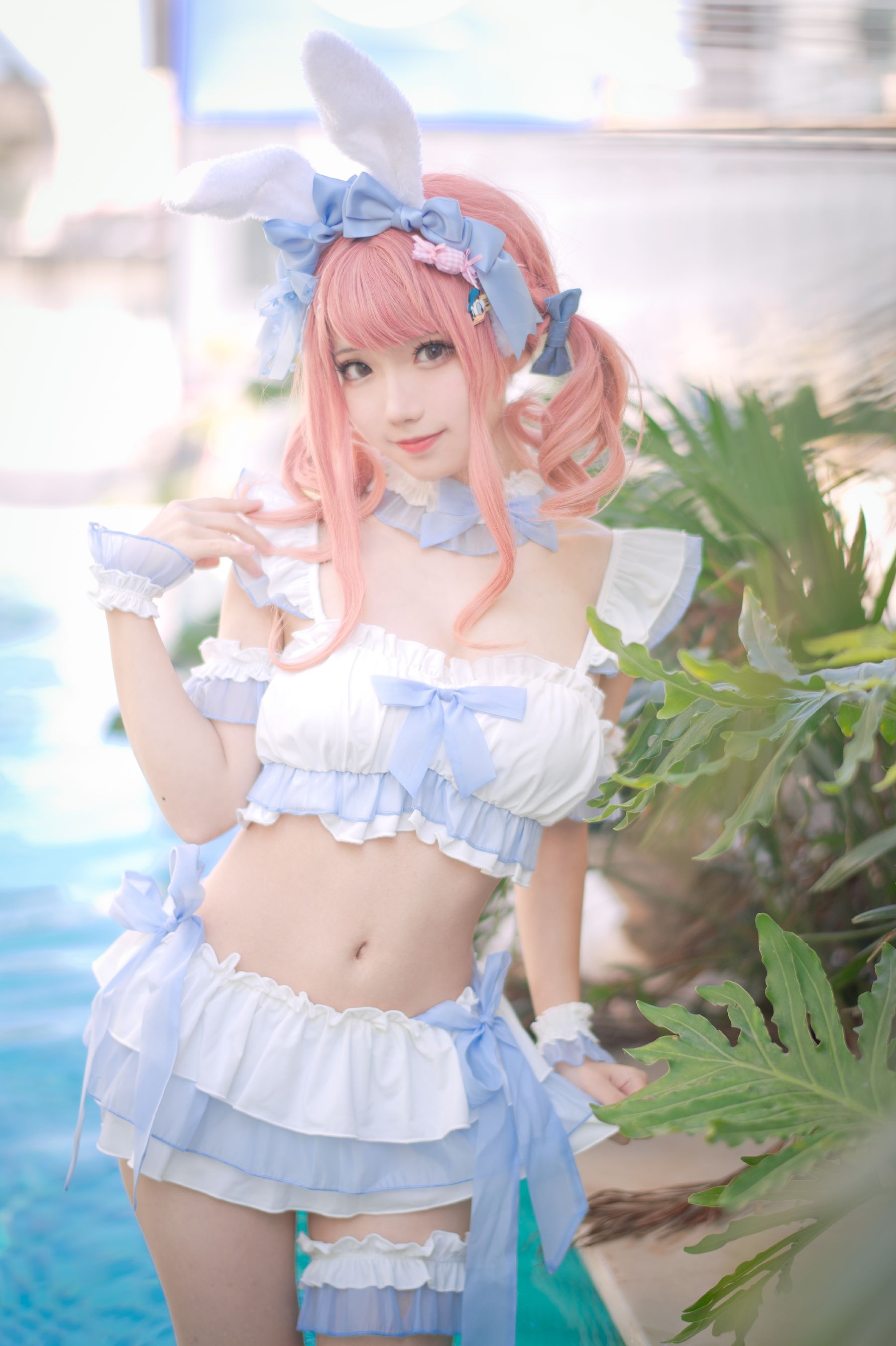花柒Hana - 夏日甜芯 泳装-图33