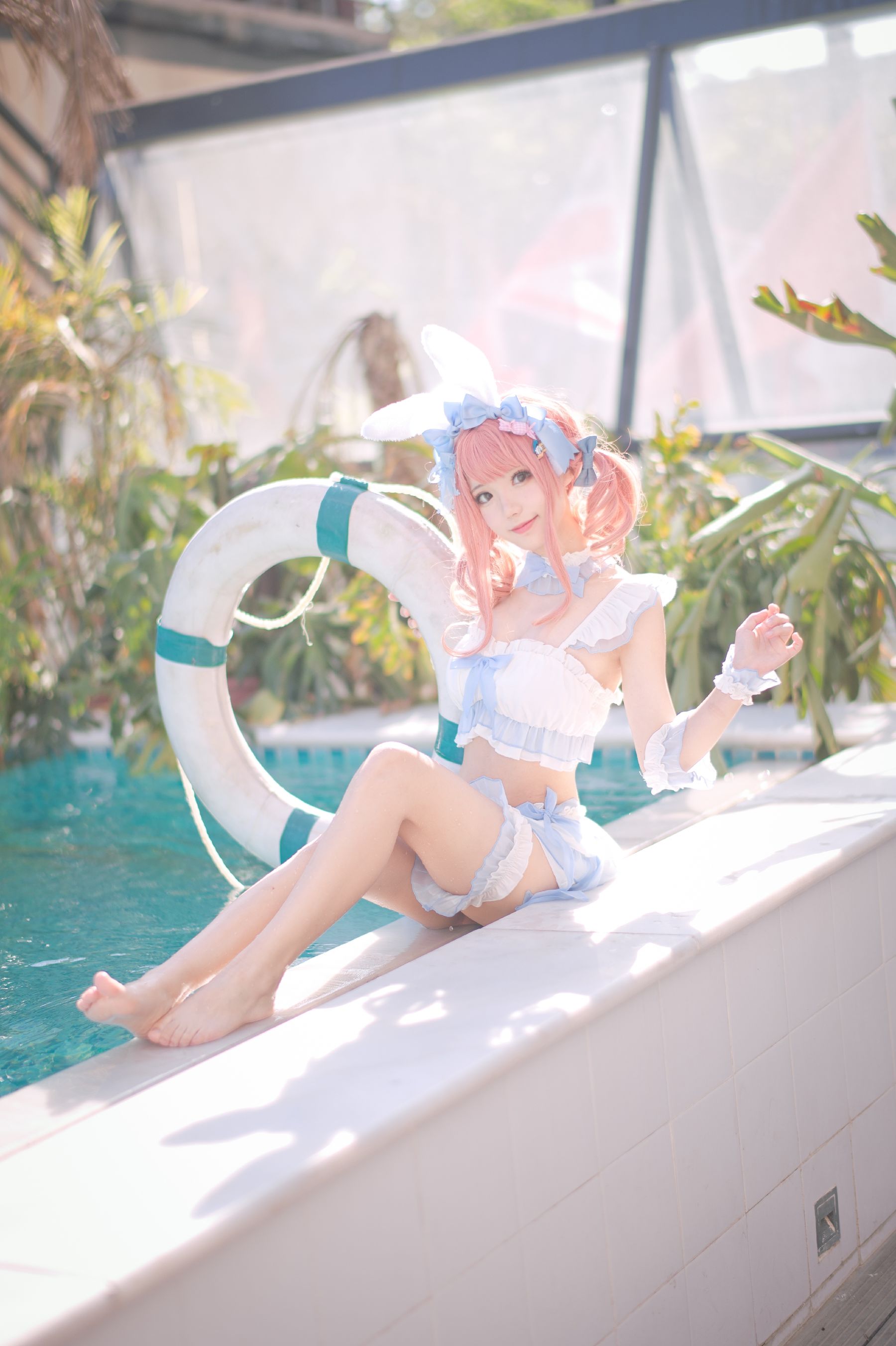 花柒Hana - 夏日甜芯 泳装-图5