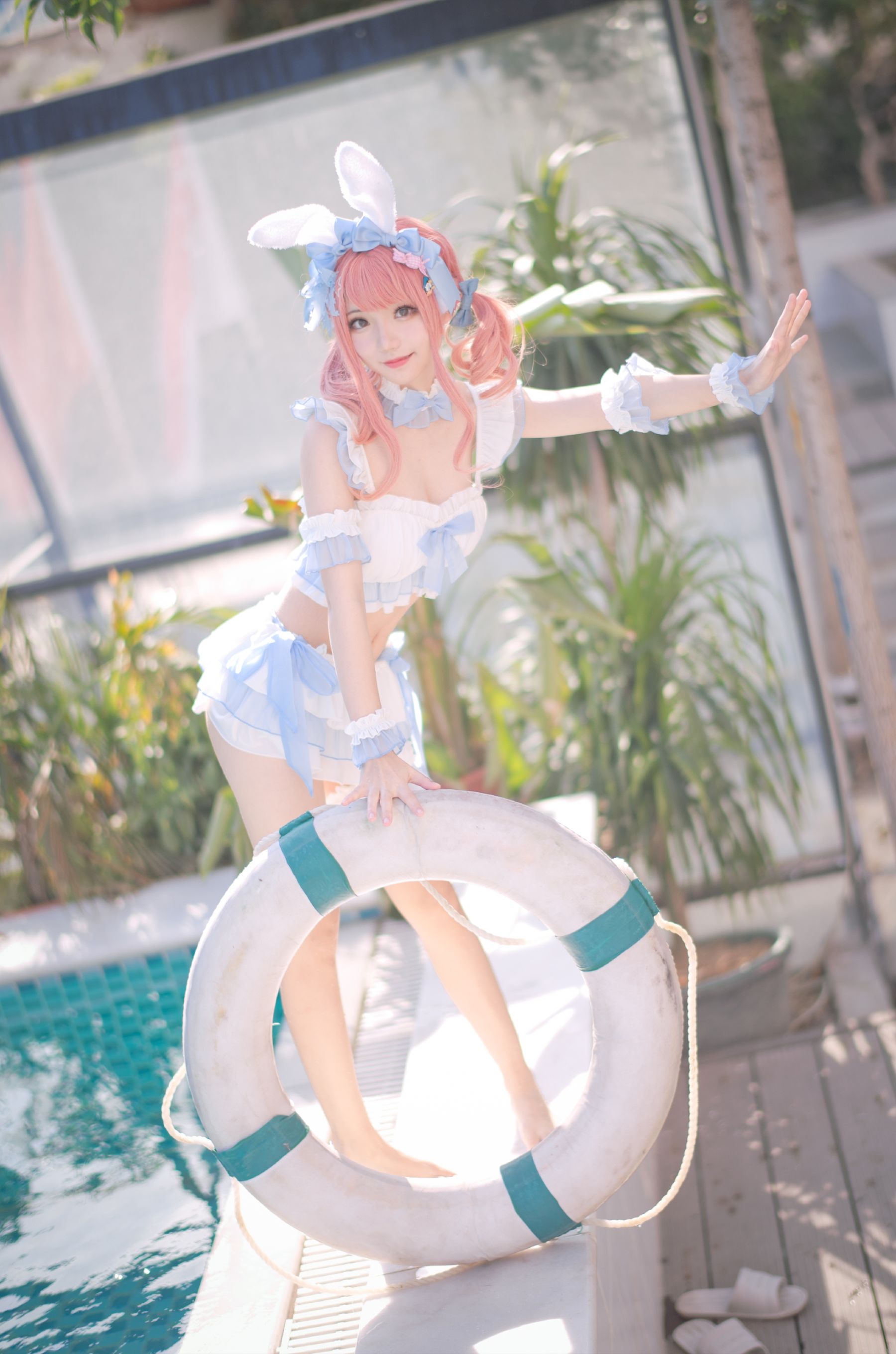 花柒Hana - 夏日甜芯 泳装-图6