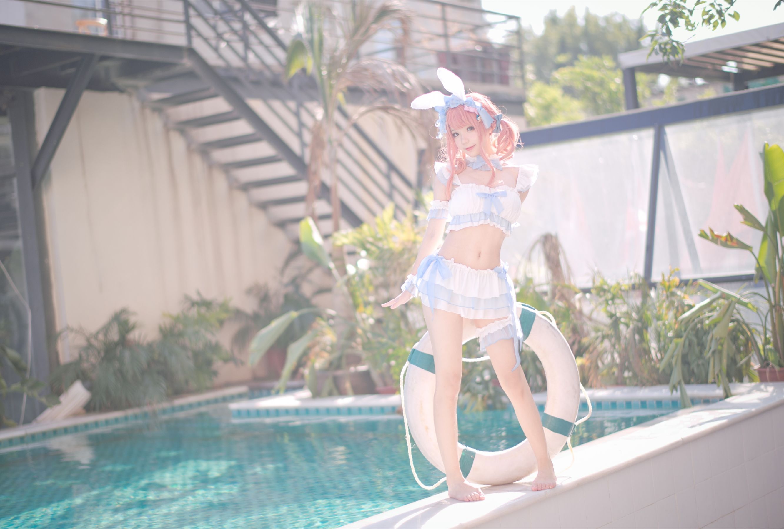 花柒Hana - 夏日甜芯 泳装-图8