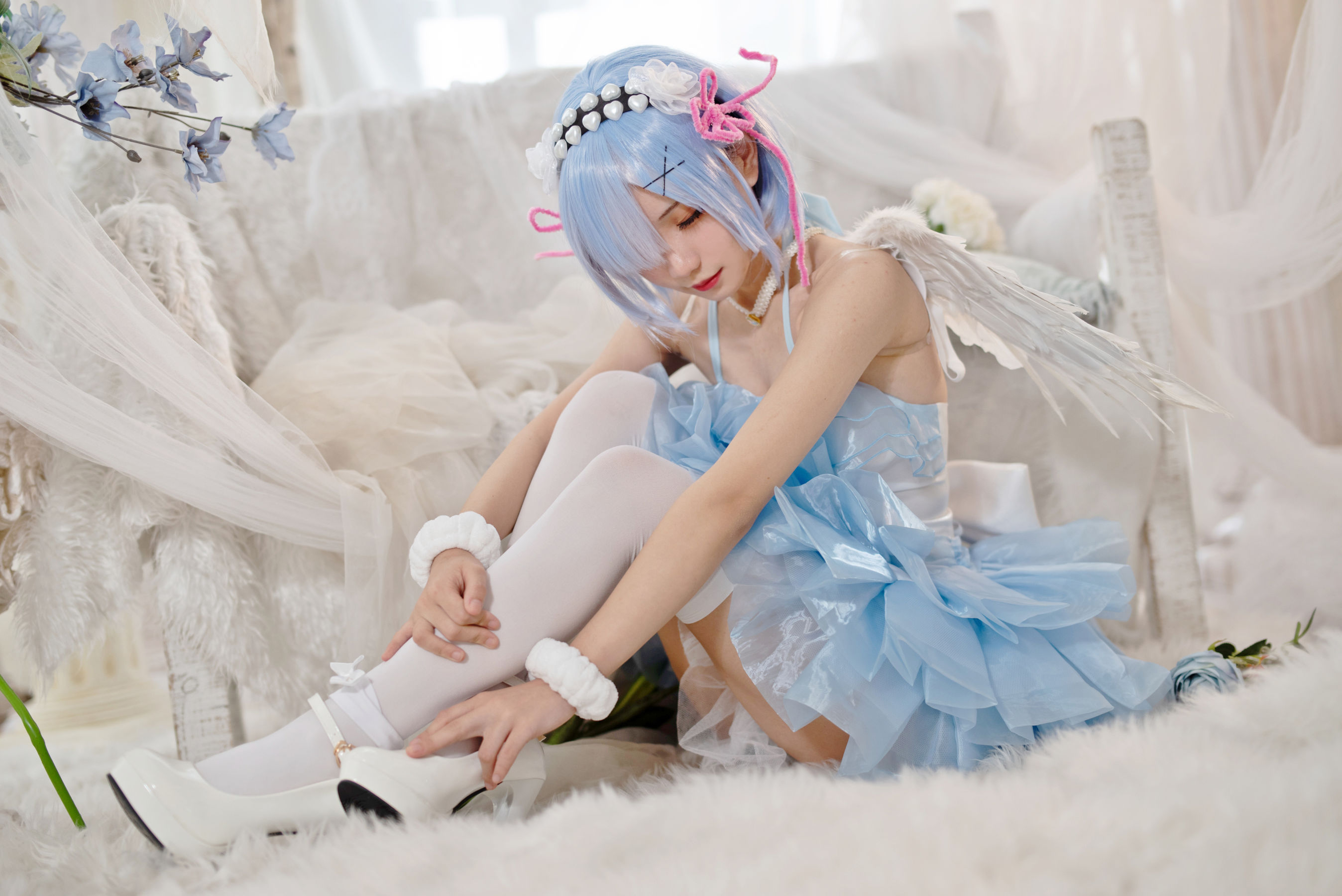 花柒Hana - 蕾姆天使-图12