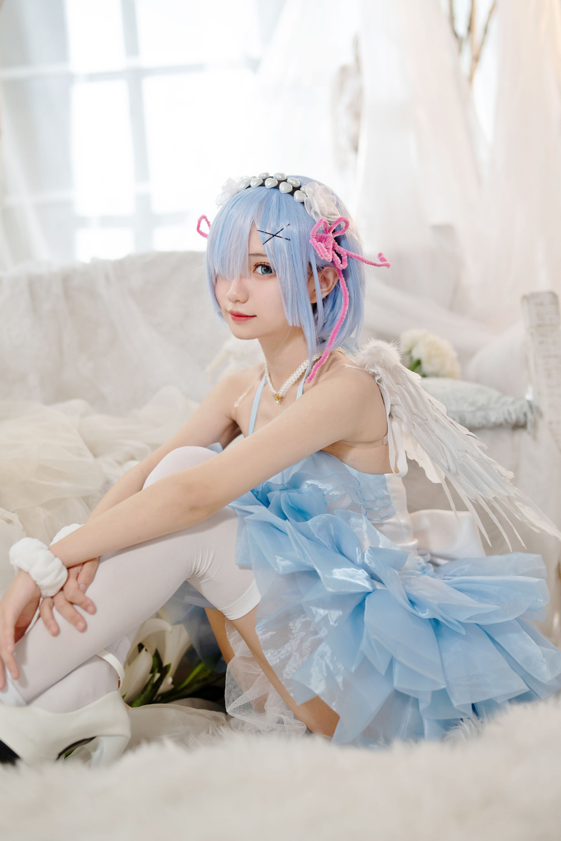 花柒Hana - 蕾姆天使-图13