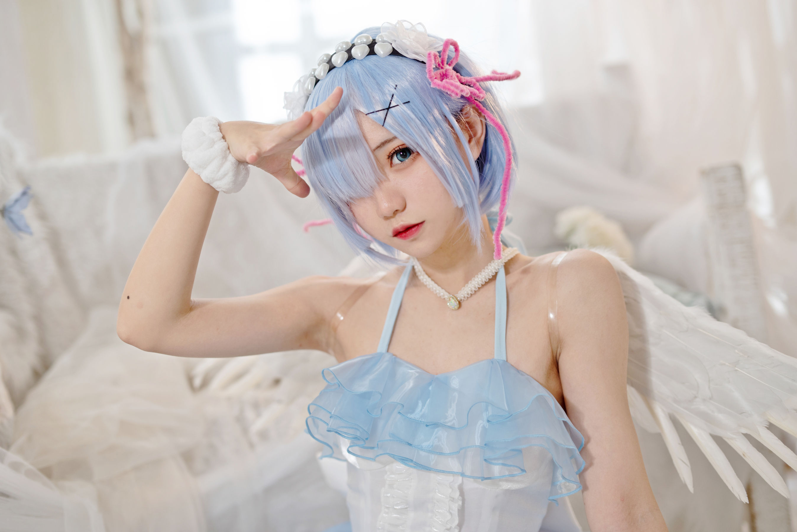 花柒Hana - 蕾姆天使-图14