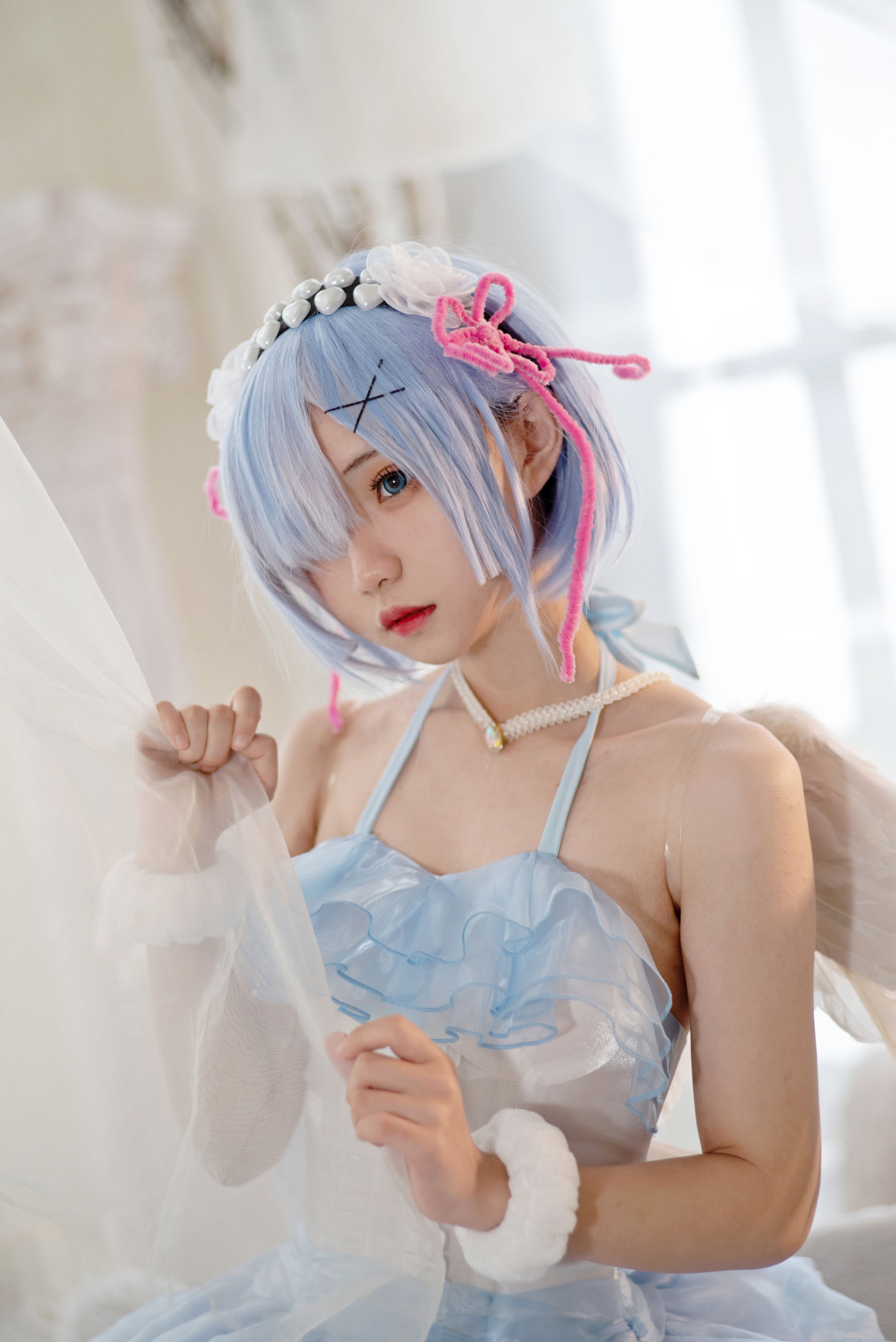 花柒Hana - 蕾姆天使-图4