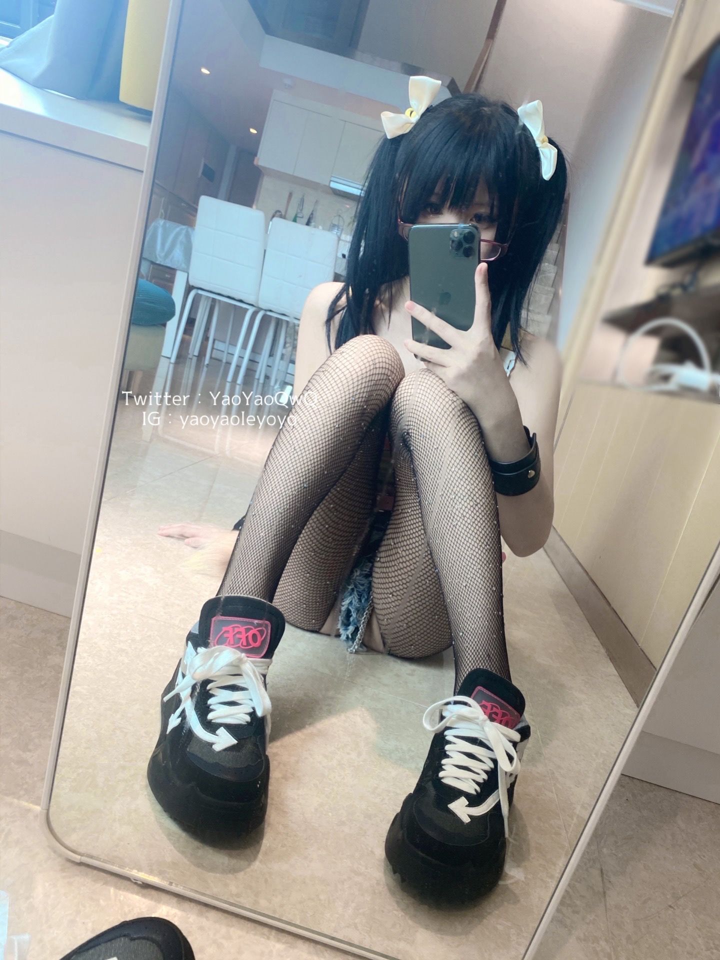 萌妹子Coser摇摇乐yoyo fantia まず自分撮りを見る…… (2021-8.23)-图8