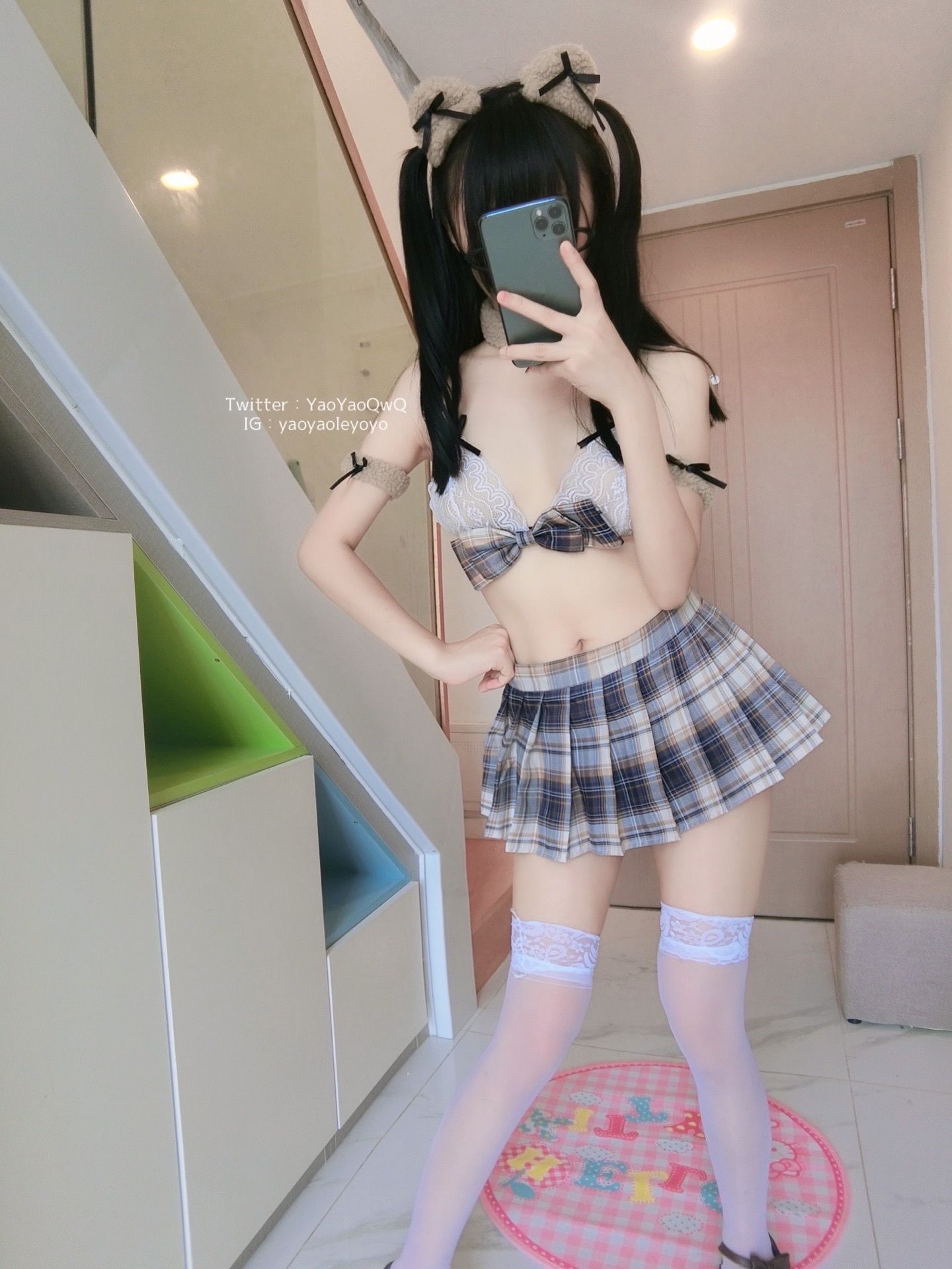 萌妹子Coser摇摇乐yoyo fantia やさしくしてください (2021-8.13)-图1