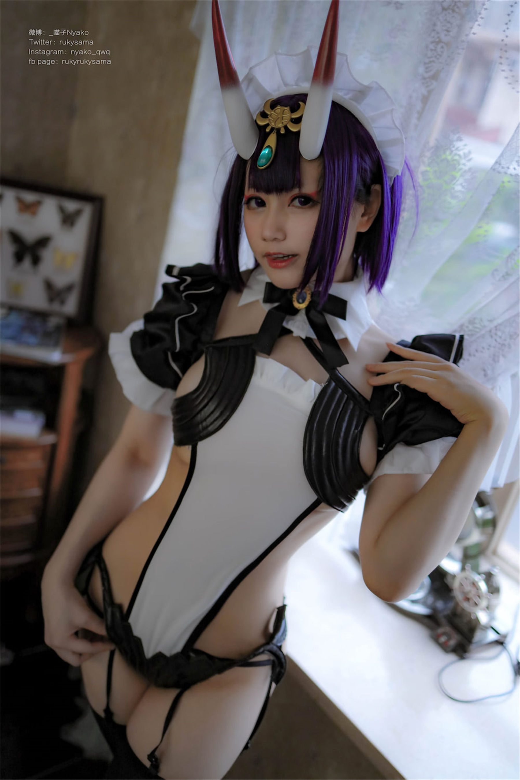 萌妹子Nyako喵子 - 酒吞童子女仆-图40