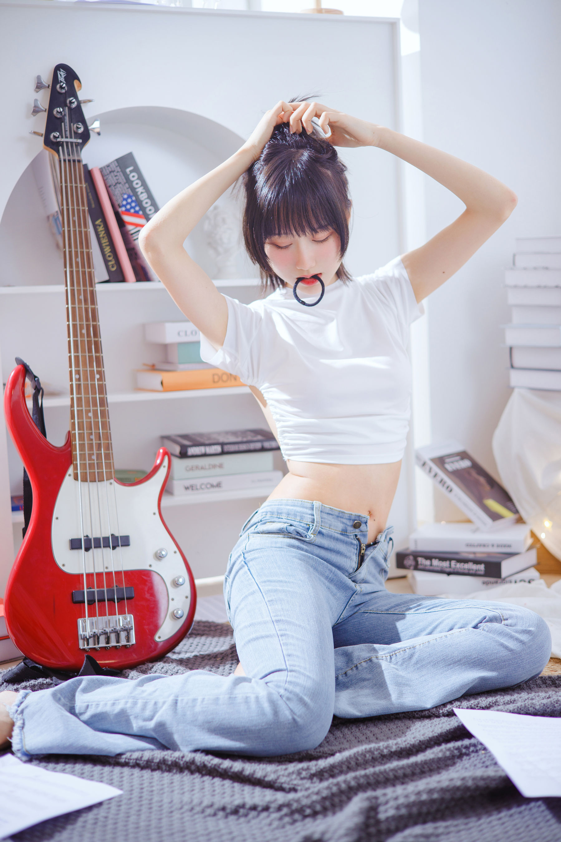 萌系小姐姐木绵绵OwO - 贝斯与妹妹-图44