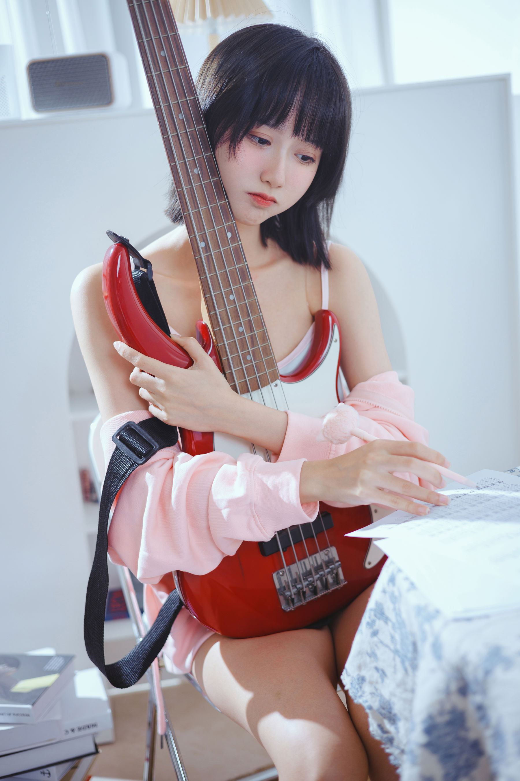萌系小姐姐木绵绵OwO - 贝斯与妹妹-图4
