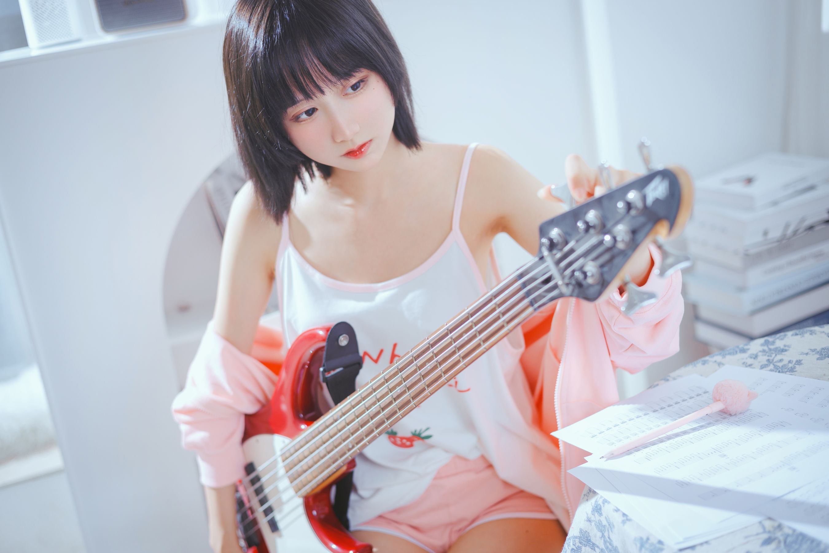 萌系小姐姐木绵绵OwO - 贝斯与妹妹-图6