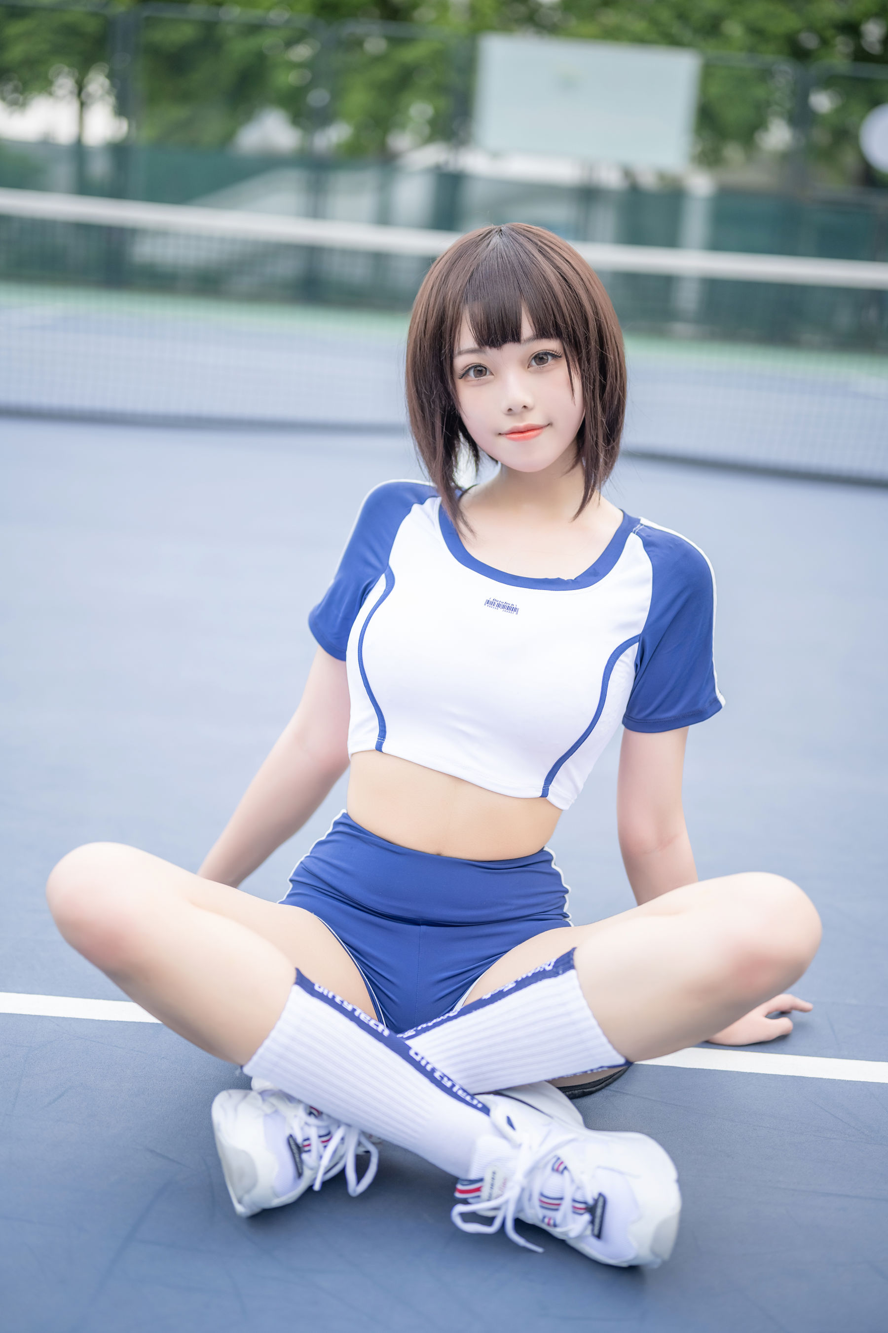 萌系小姐姐蜜汁猫裘 - 体操服-图1