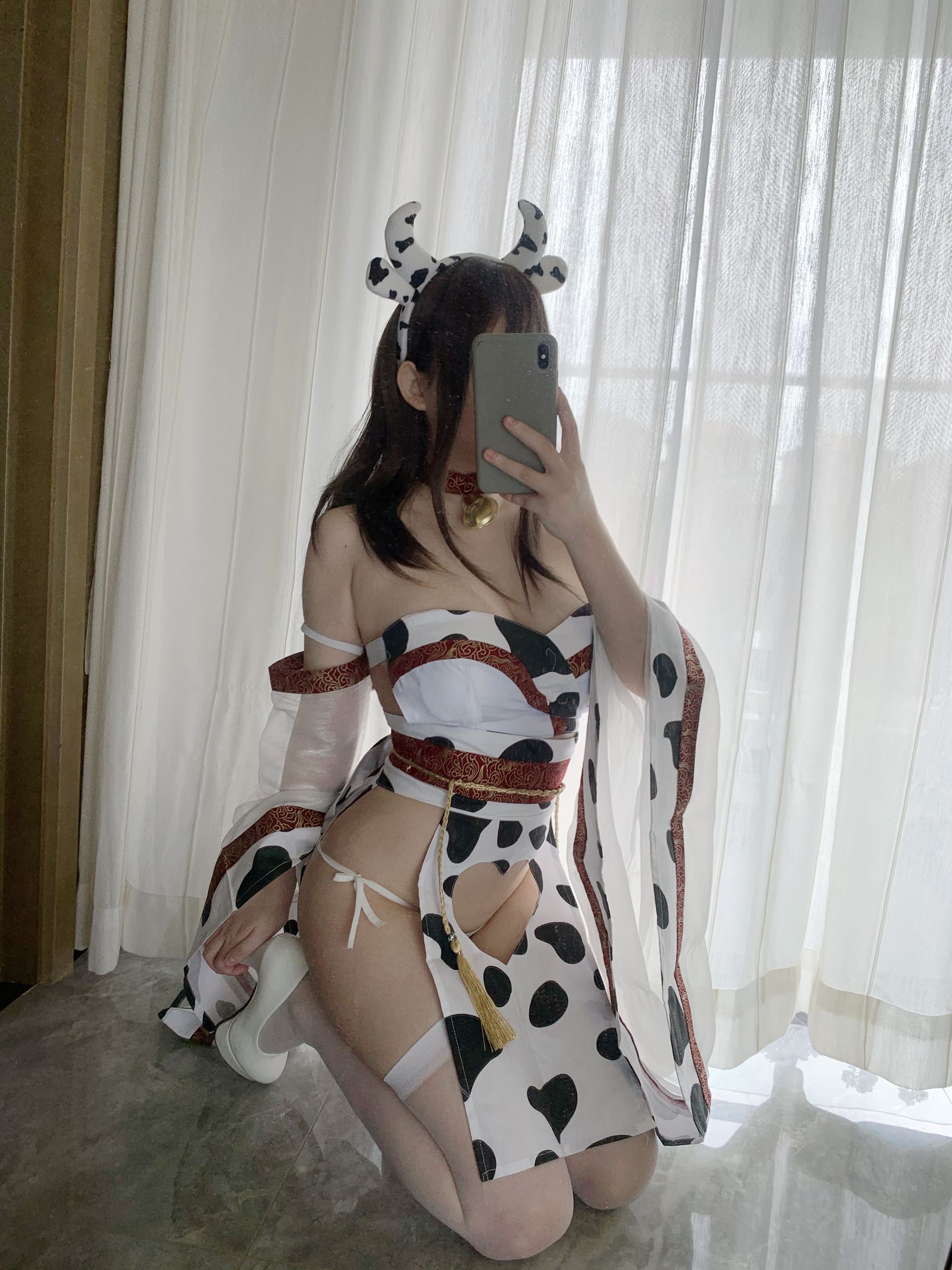 蜜桃少女是依酱呀 - 牛牛和服-图5