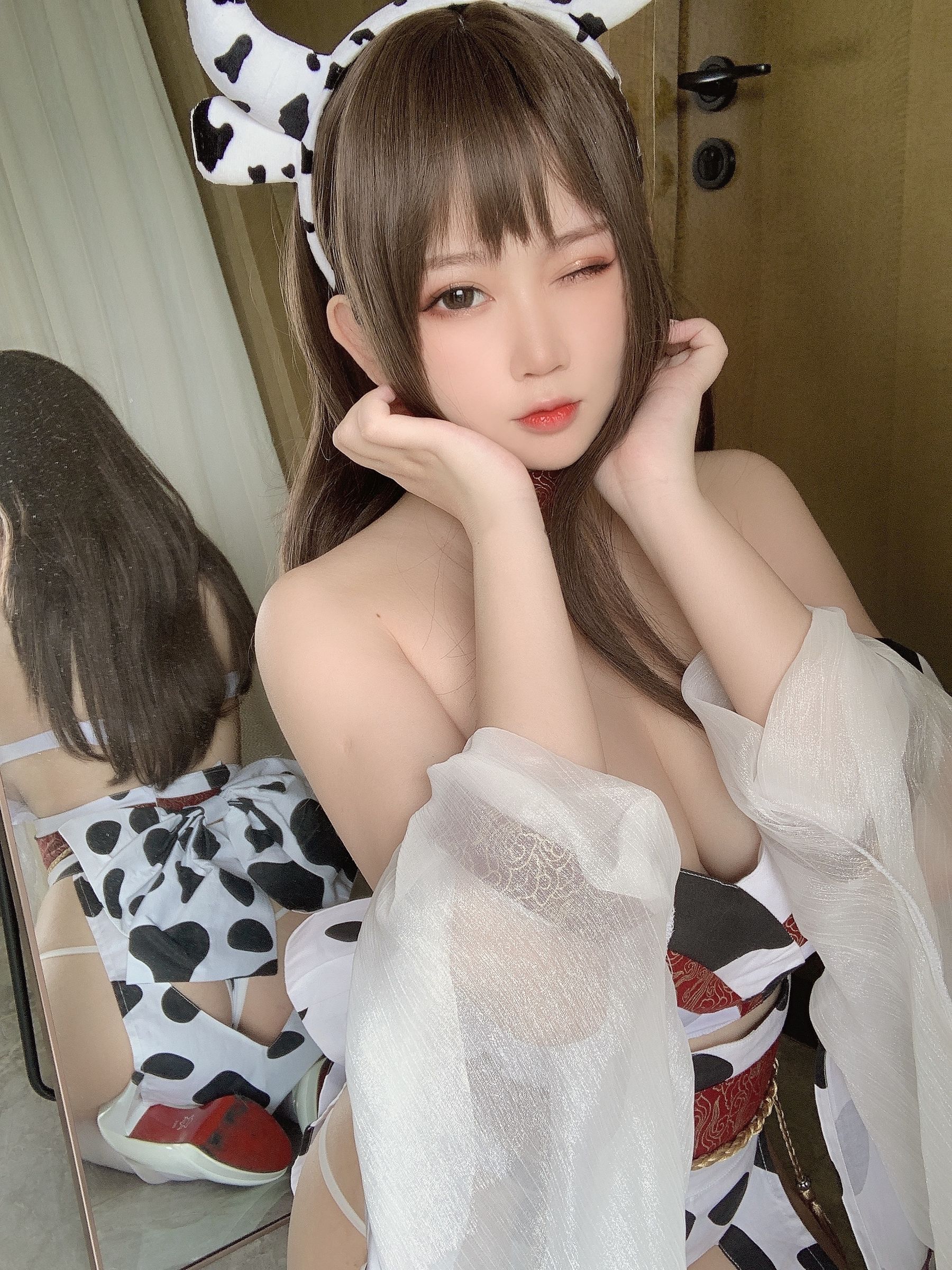 蜜桃少女是依酱呀 - 牛牛和服-图8