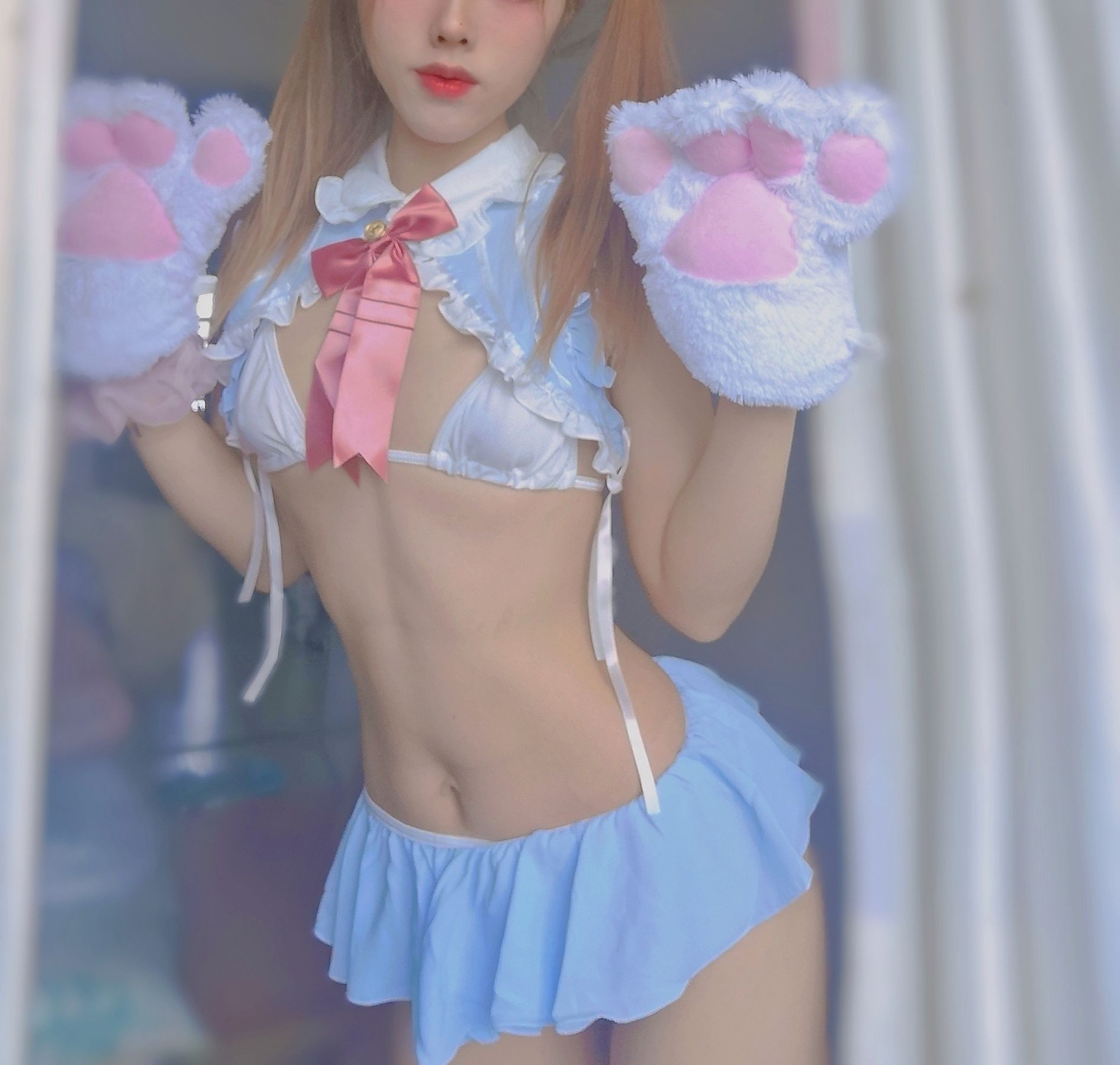 钛合金大粑粑 - 猫耳女仆-图4
