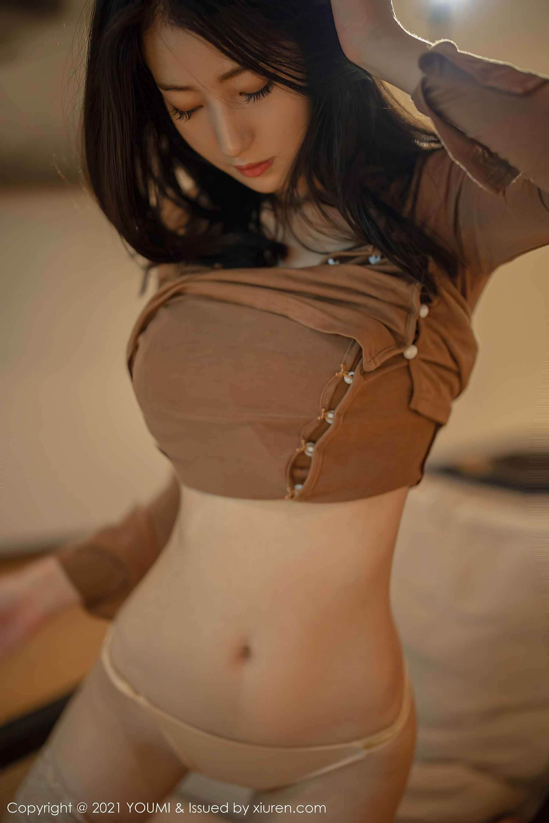 Vol.681 熊小诺 - 暖色调素衣裹身-图62