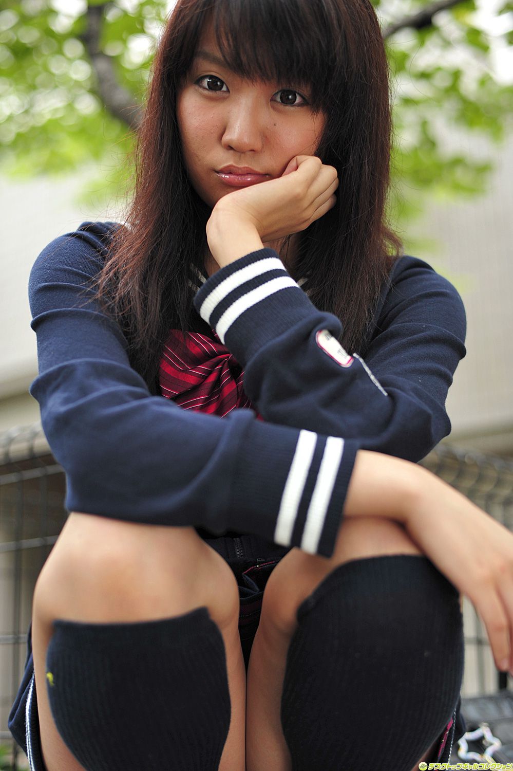 NO.986 Mirei Naitou 内藤ミレイ 制服美少女天国-图9