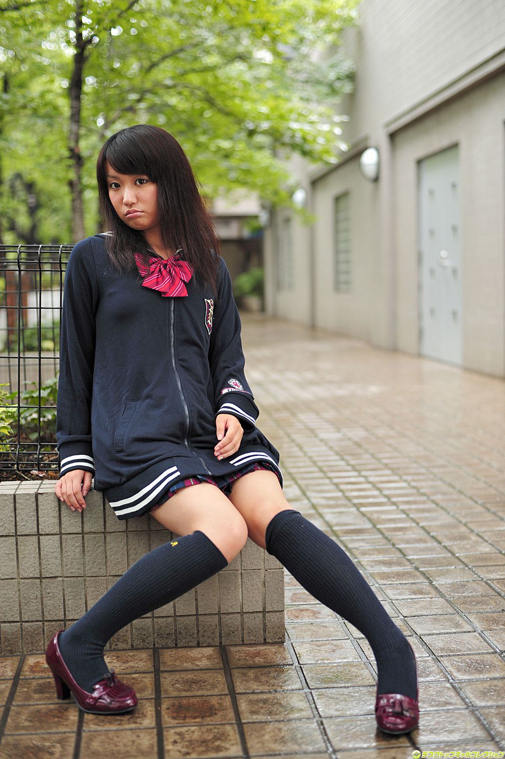 NO.986 Mirei Naitou 内藤ミレイ 制服美少女天国-图11