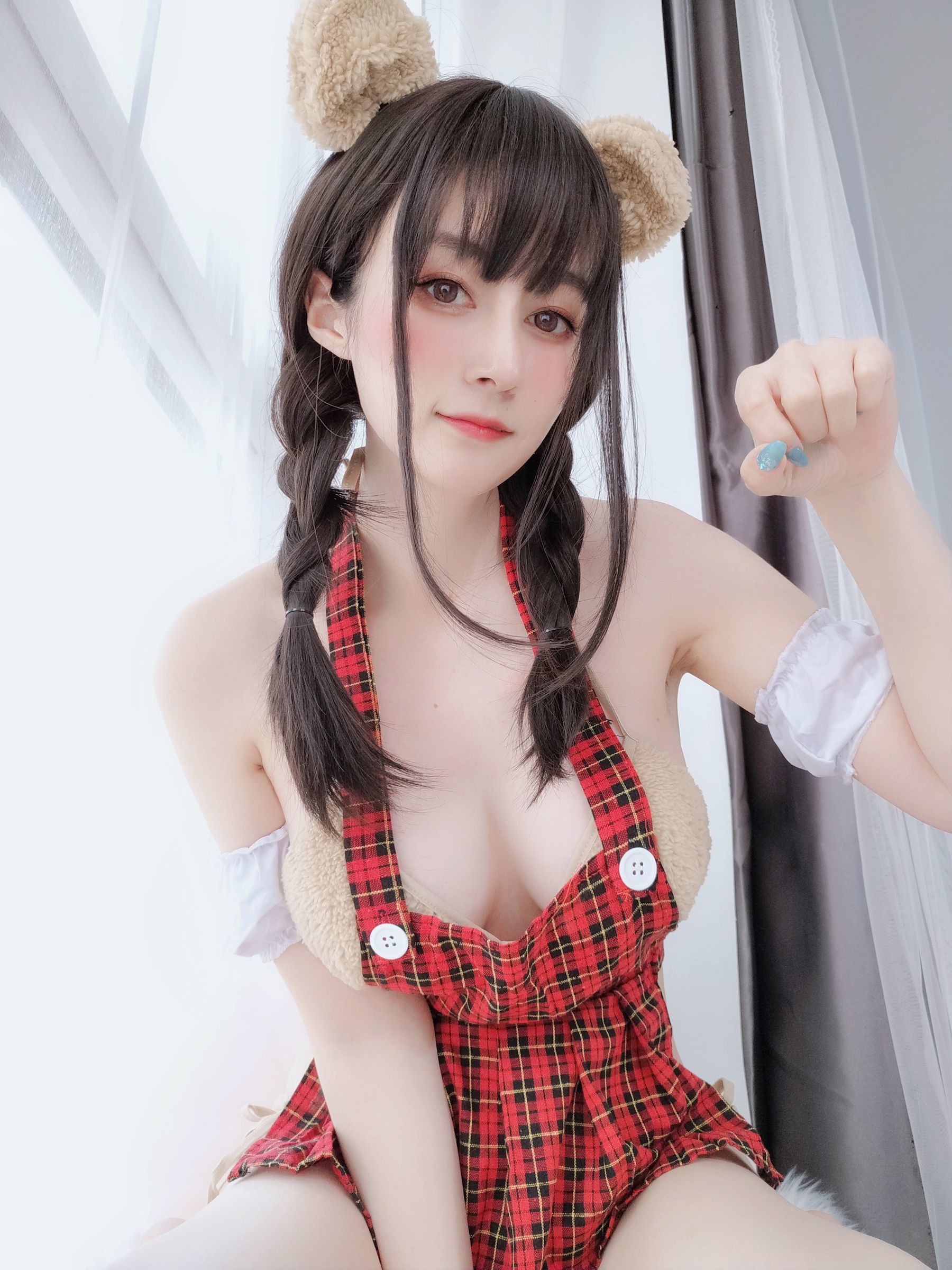 Coser小姐姐白银 - 可爱的熊-图12