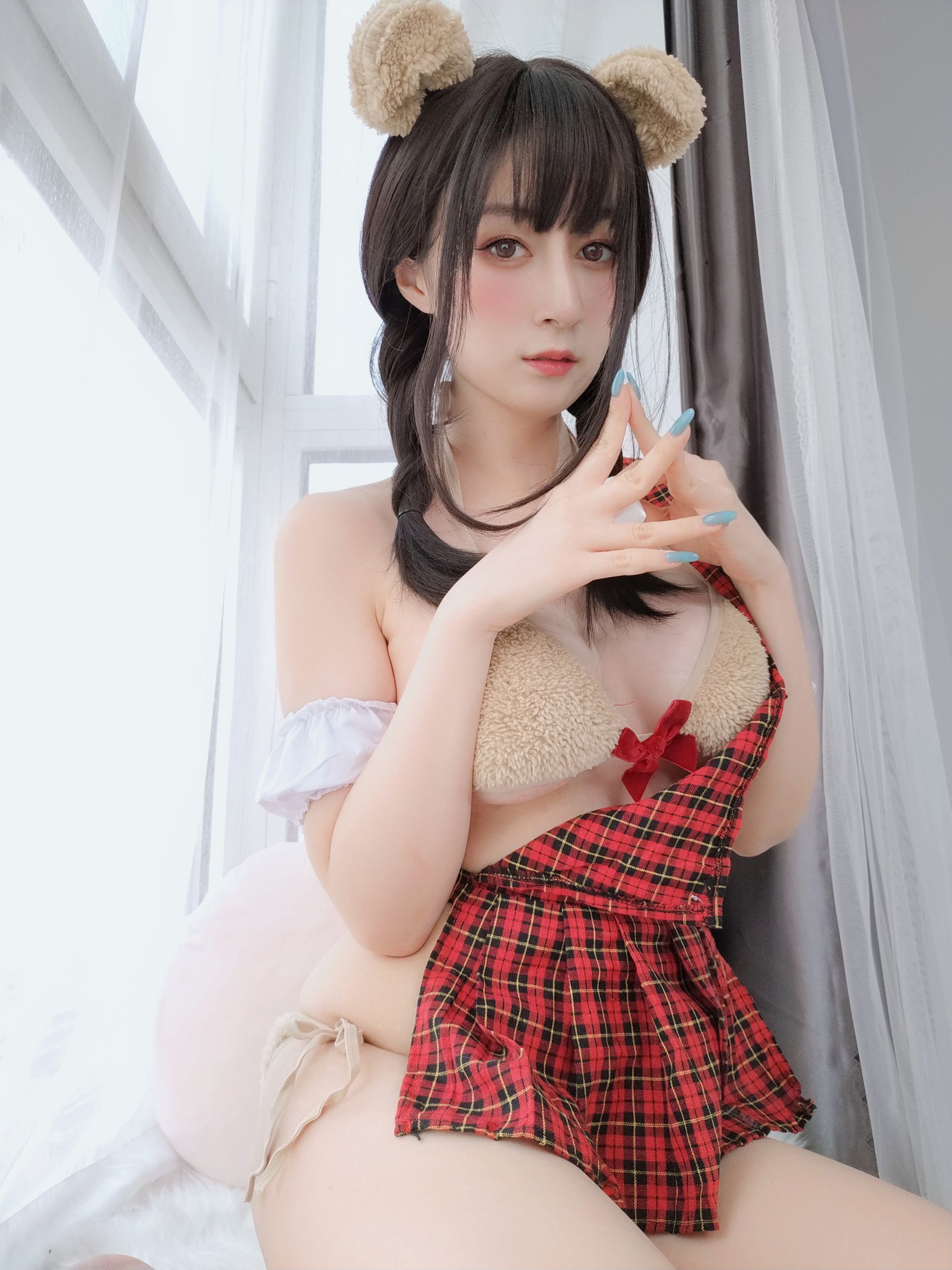 Coser小姐姐白银 - 可爱的熊-图20