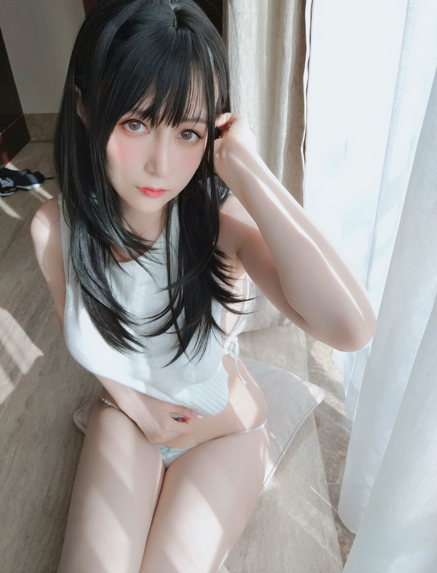 Coser小姐姐白银 - 这诱人的毛衣-图1