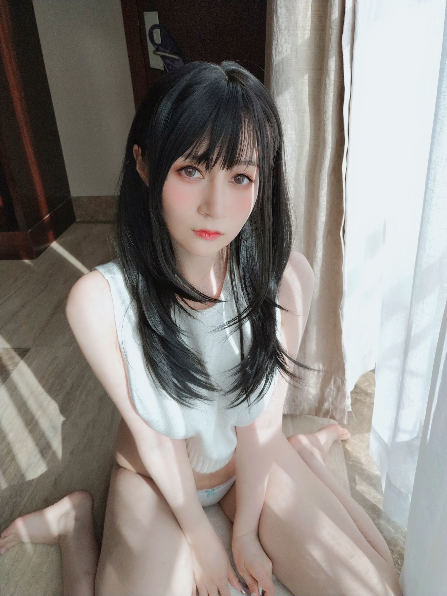 Coser小姐姐白银 - 这诱人的毛衣-图19