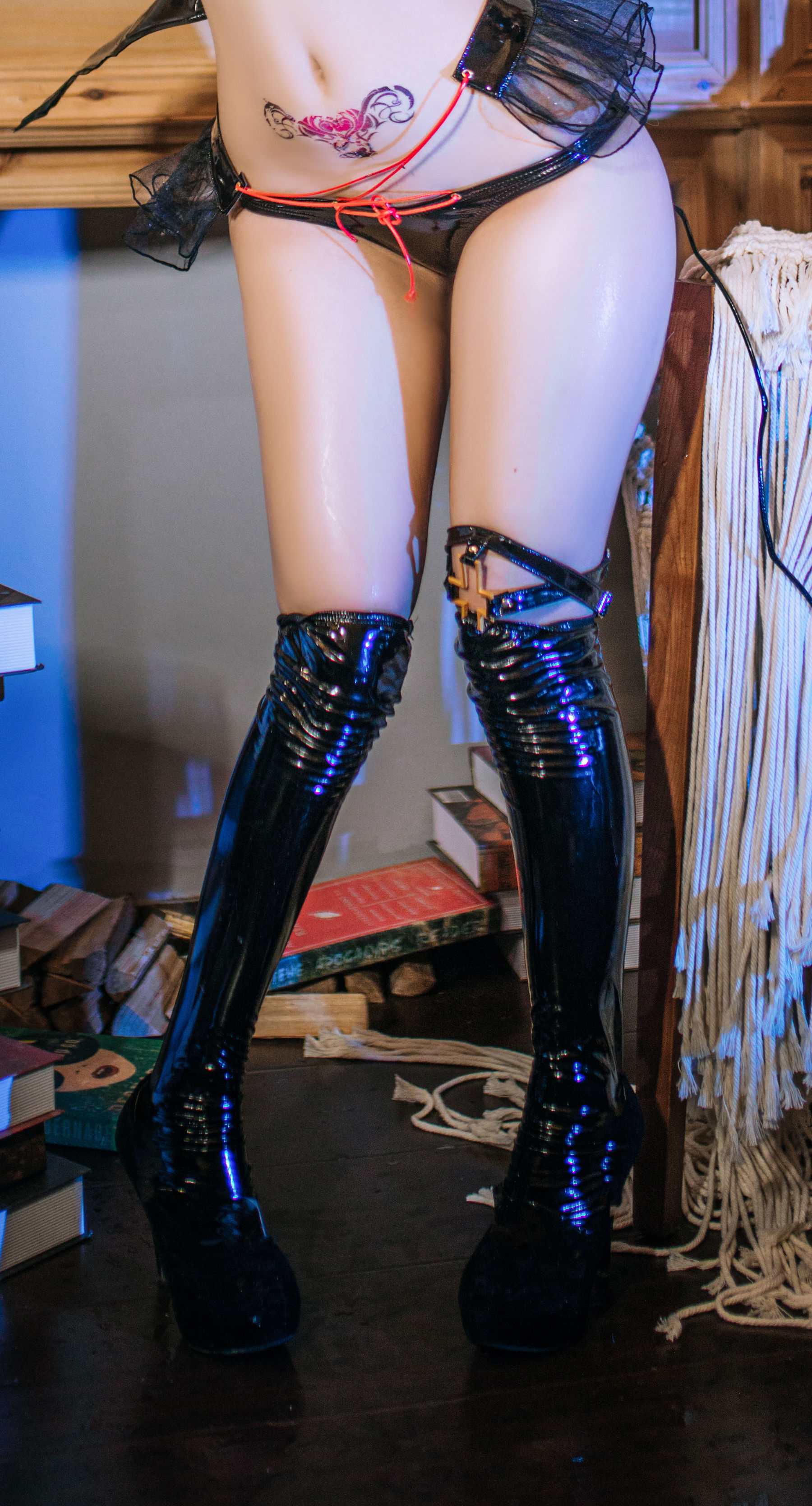 Cosplay日奈娇 - 束缚魅魔-图48