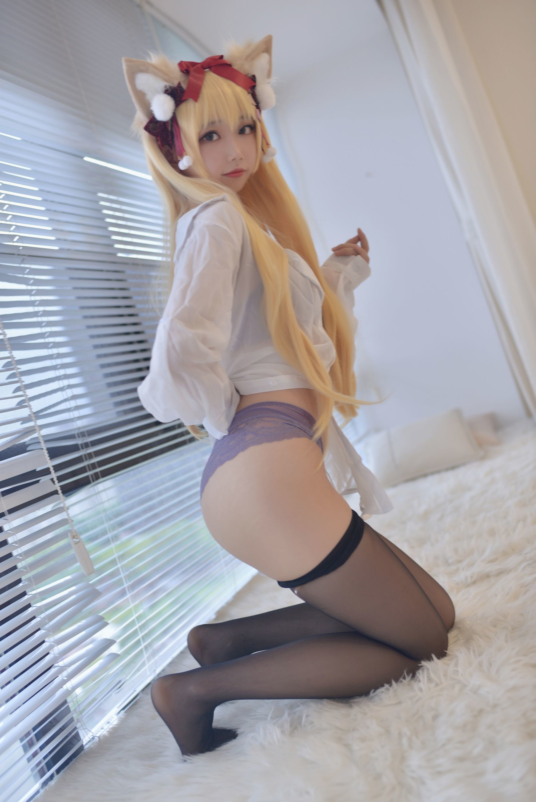 Cos小姐姐雪琪 - 千岛酱猫耳-图12