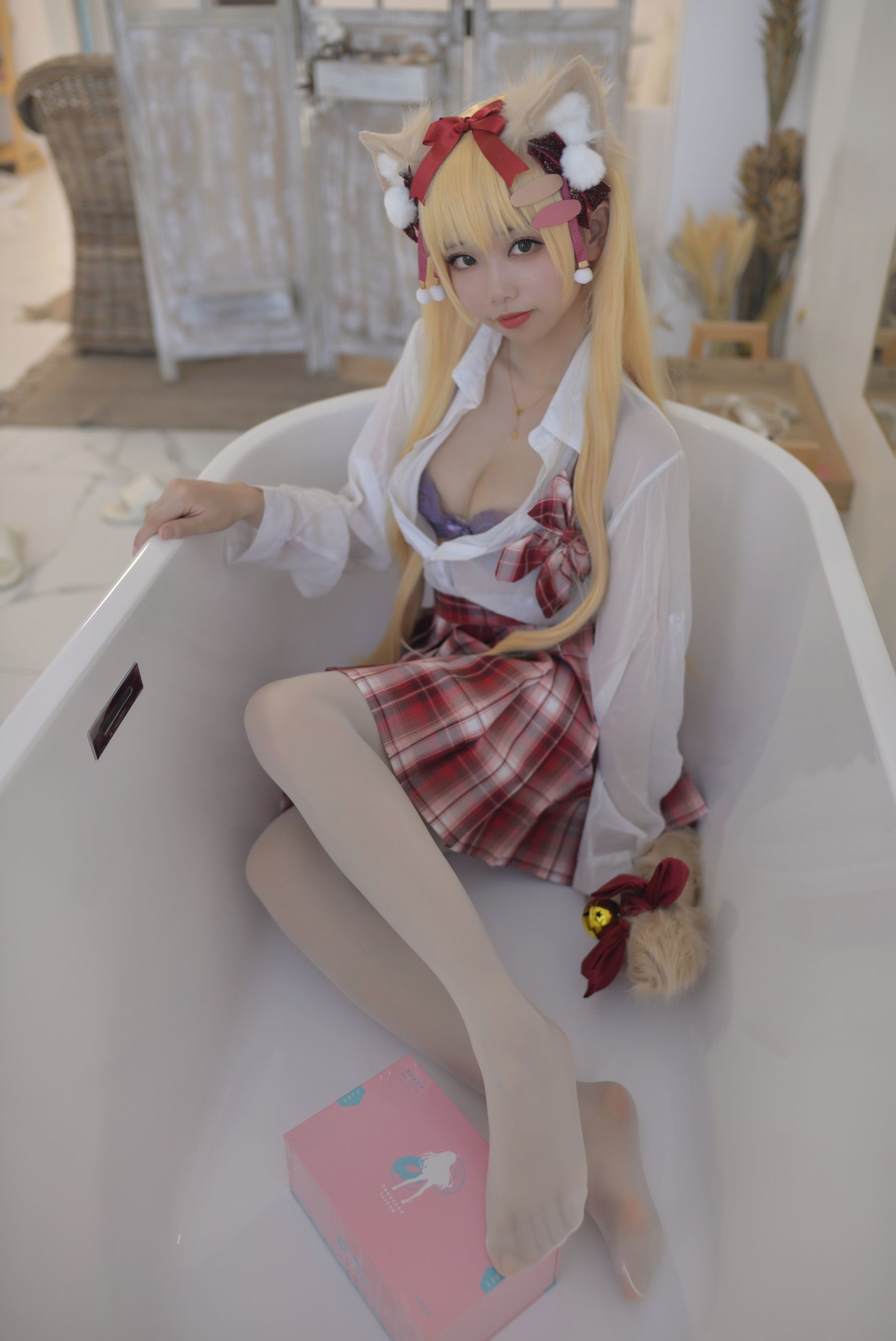 Cos小姐姐雪琪 - 千岛酱猫耳-图1