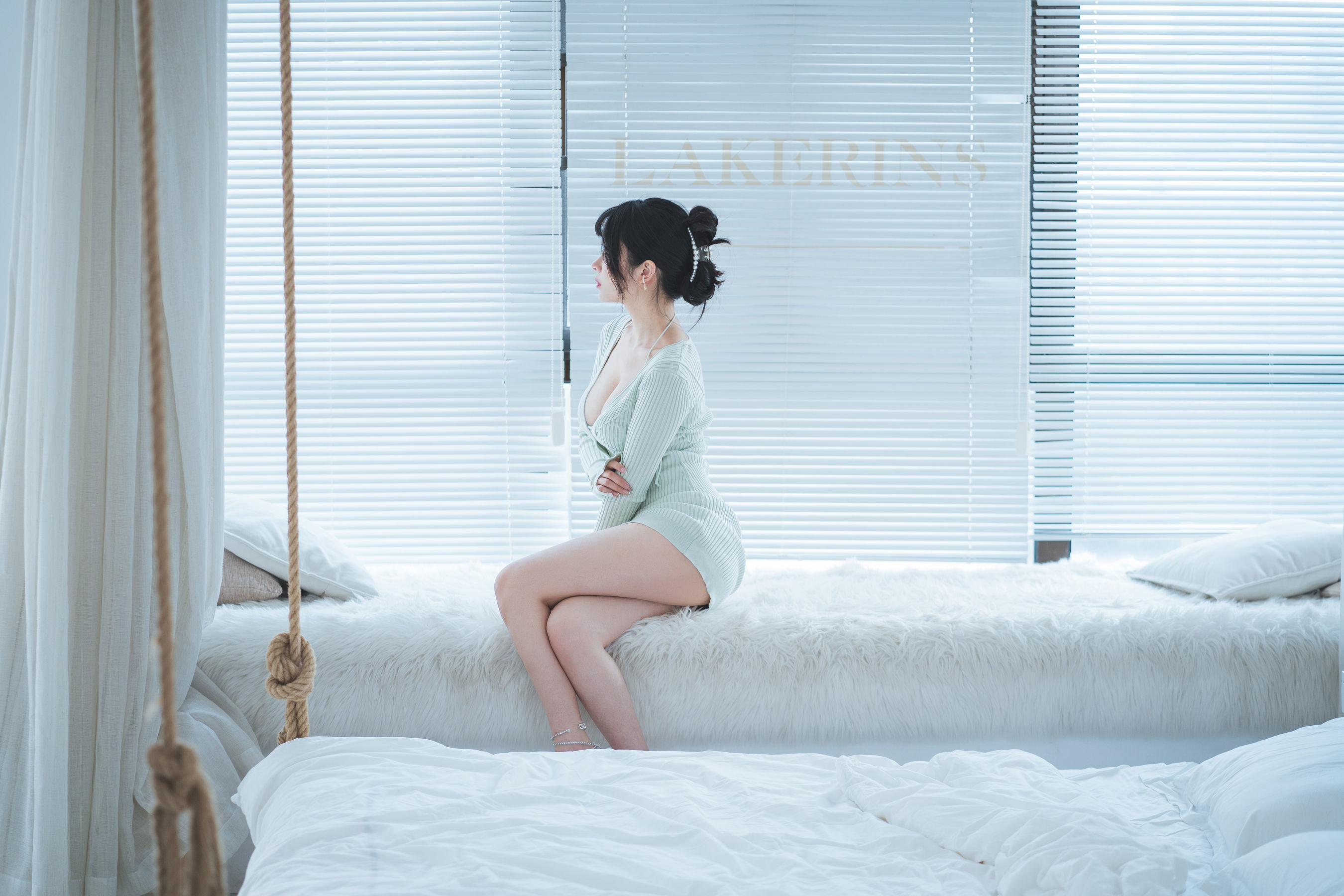 COS福利rioko凉凉子 - 人妻毛衣-图9