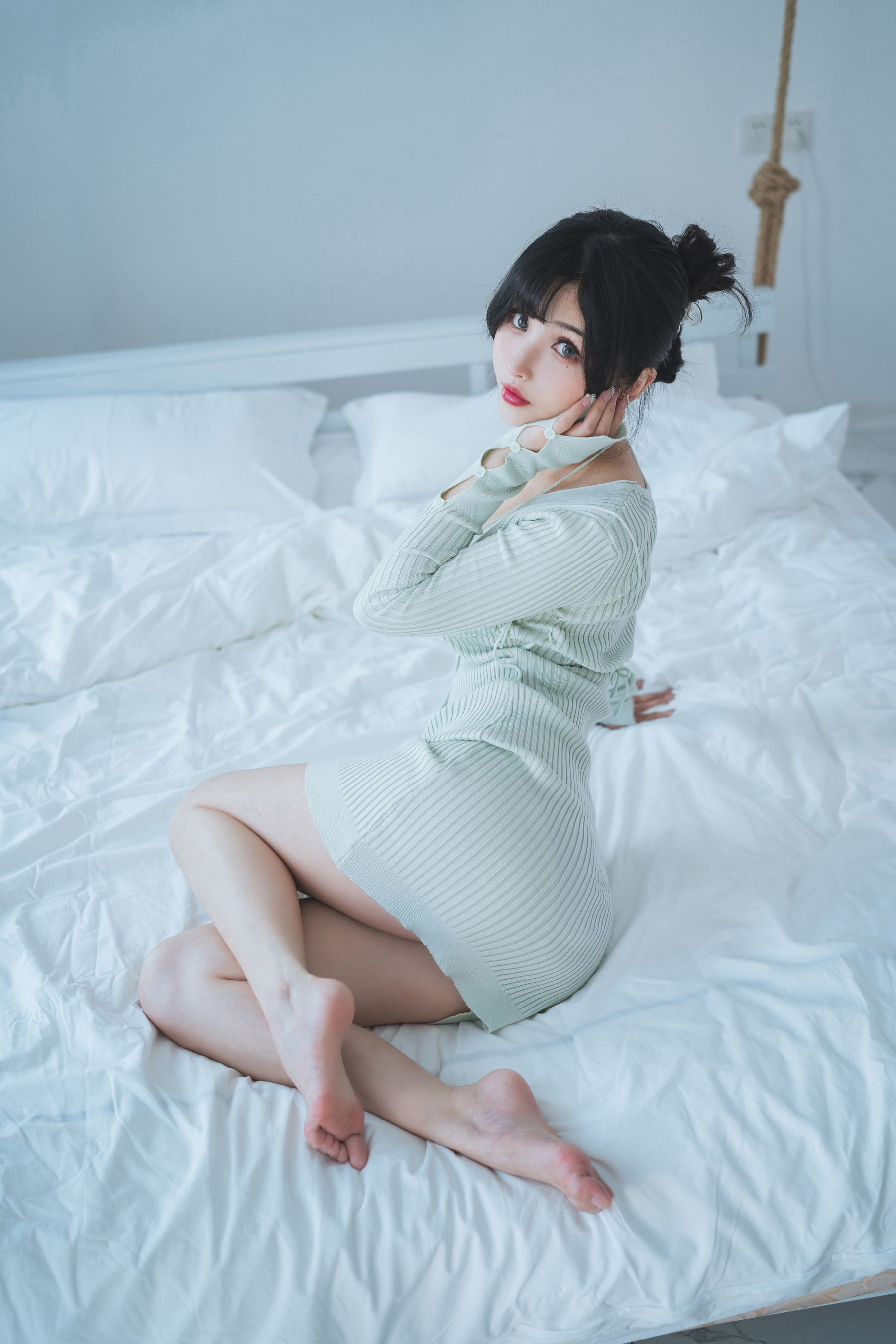 COS福利rioko凉凉子 - 人妻毛衣-图17