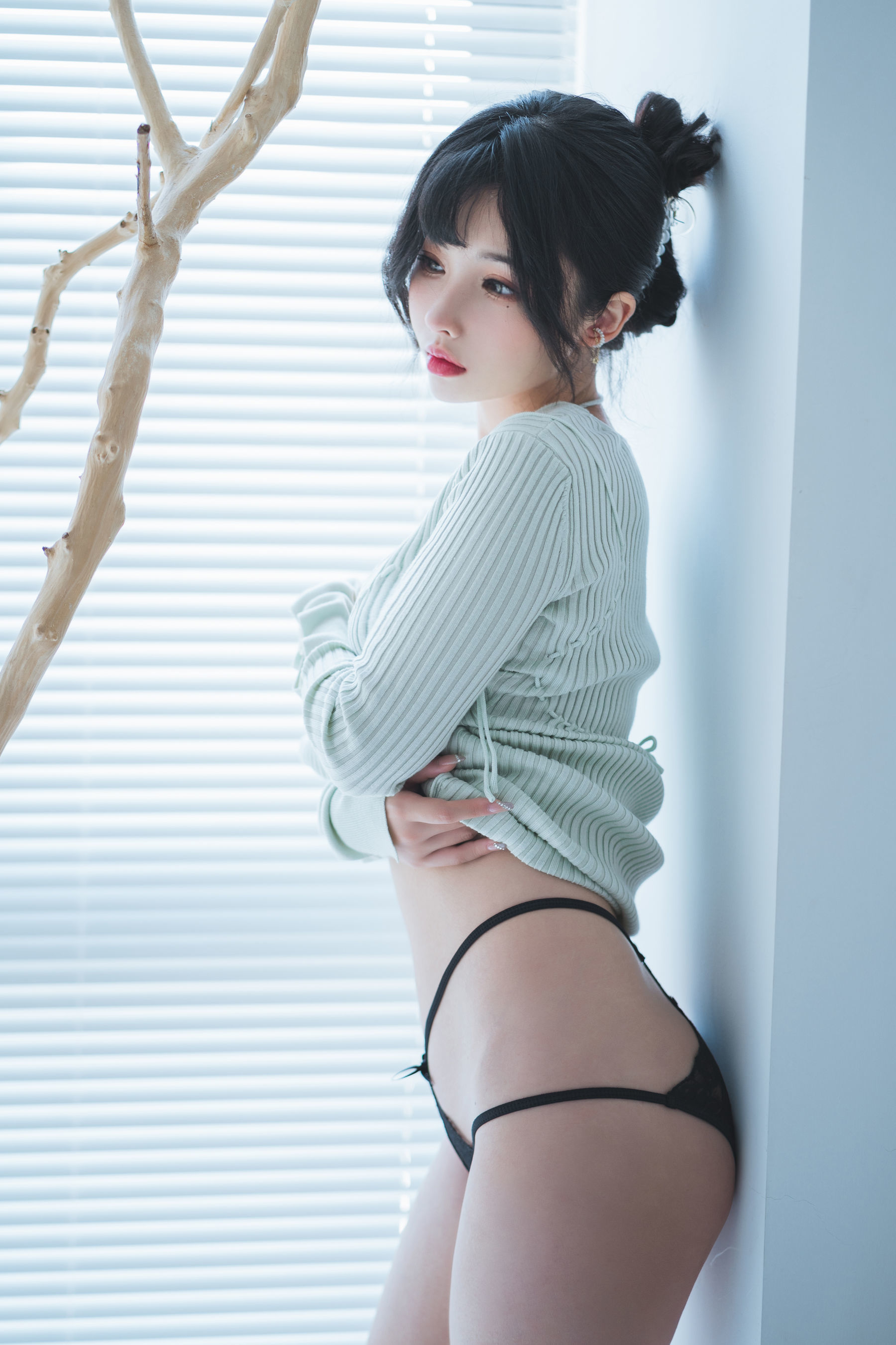 COS福利rioko凉凉子 - 人妻毛衣-图7