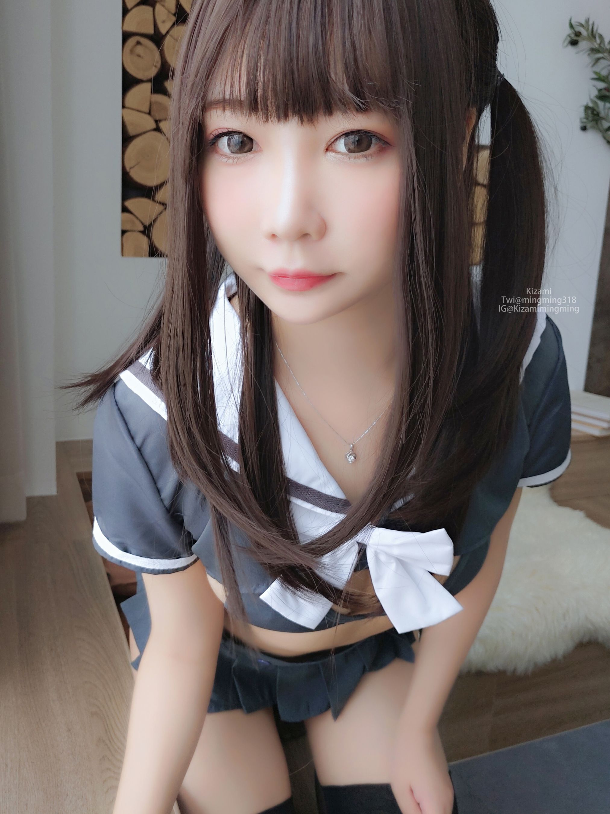 fantia あなたの学校の女子学生服なら-图68
