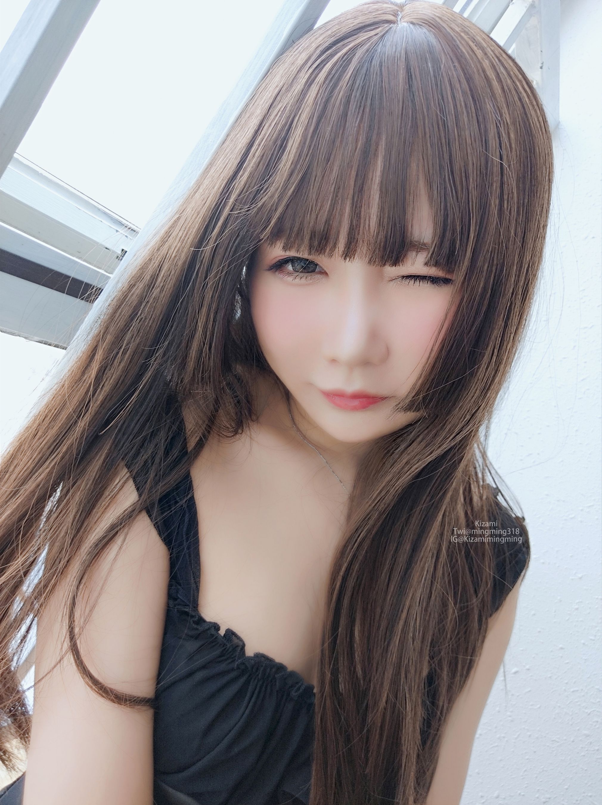 fantia 黒いストッキング-图0