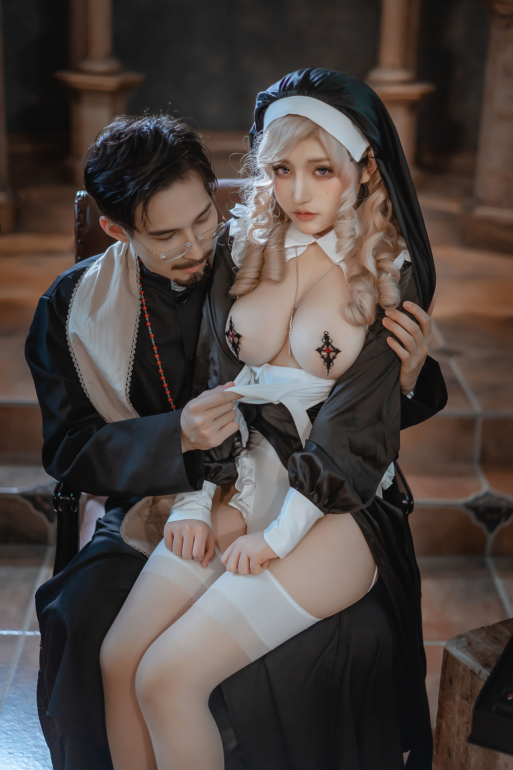 一笑芳香沁写真 - 神父修女-图19