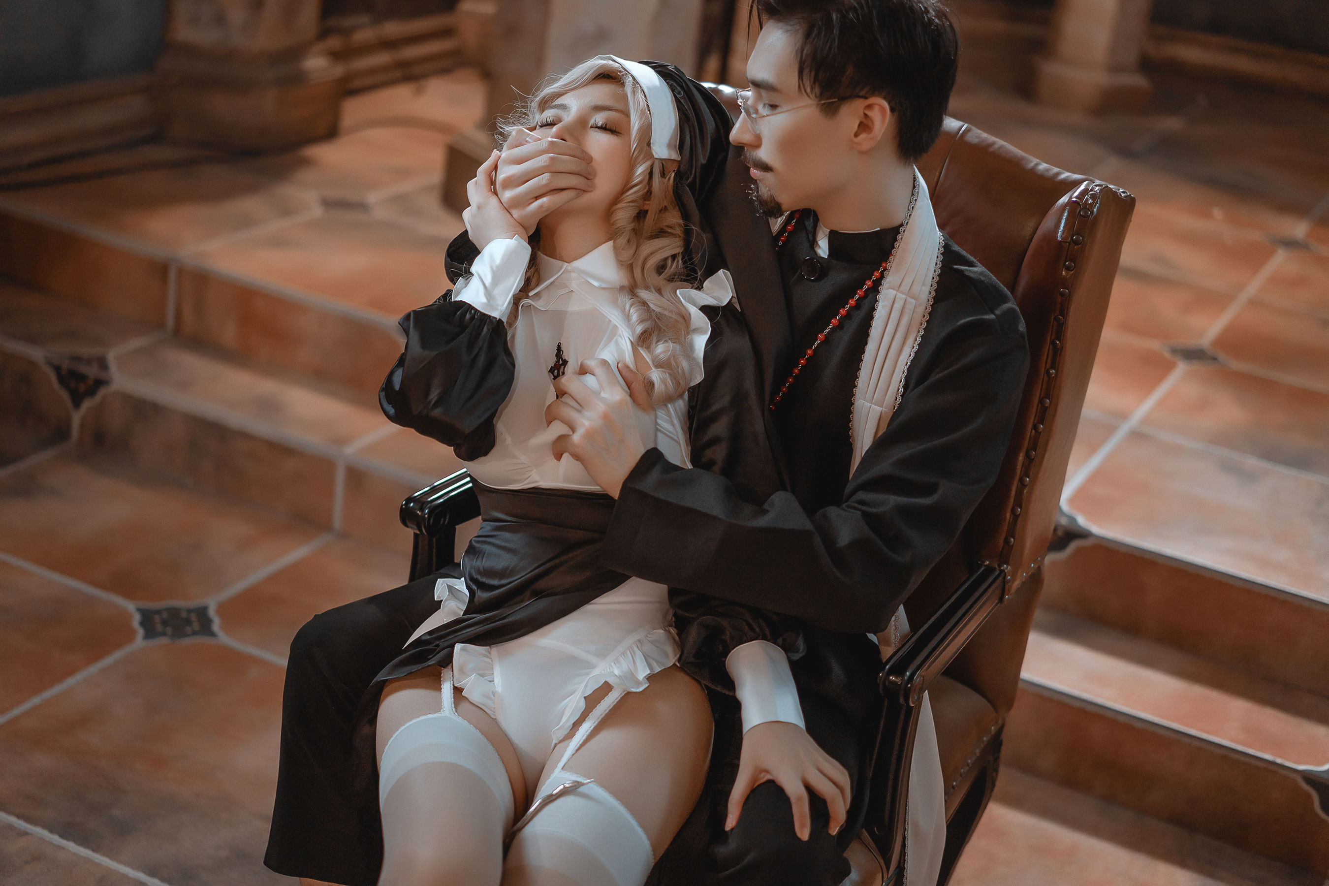一笑芳香沁写真 - 神父修女-图34