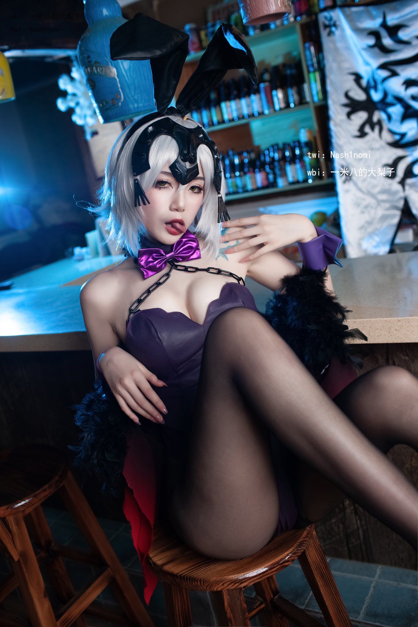 一米八的大梨子 - 黑贞兔女郎-图10