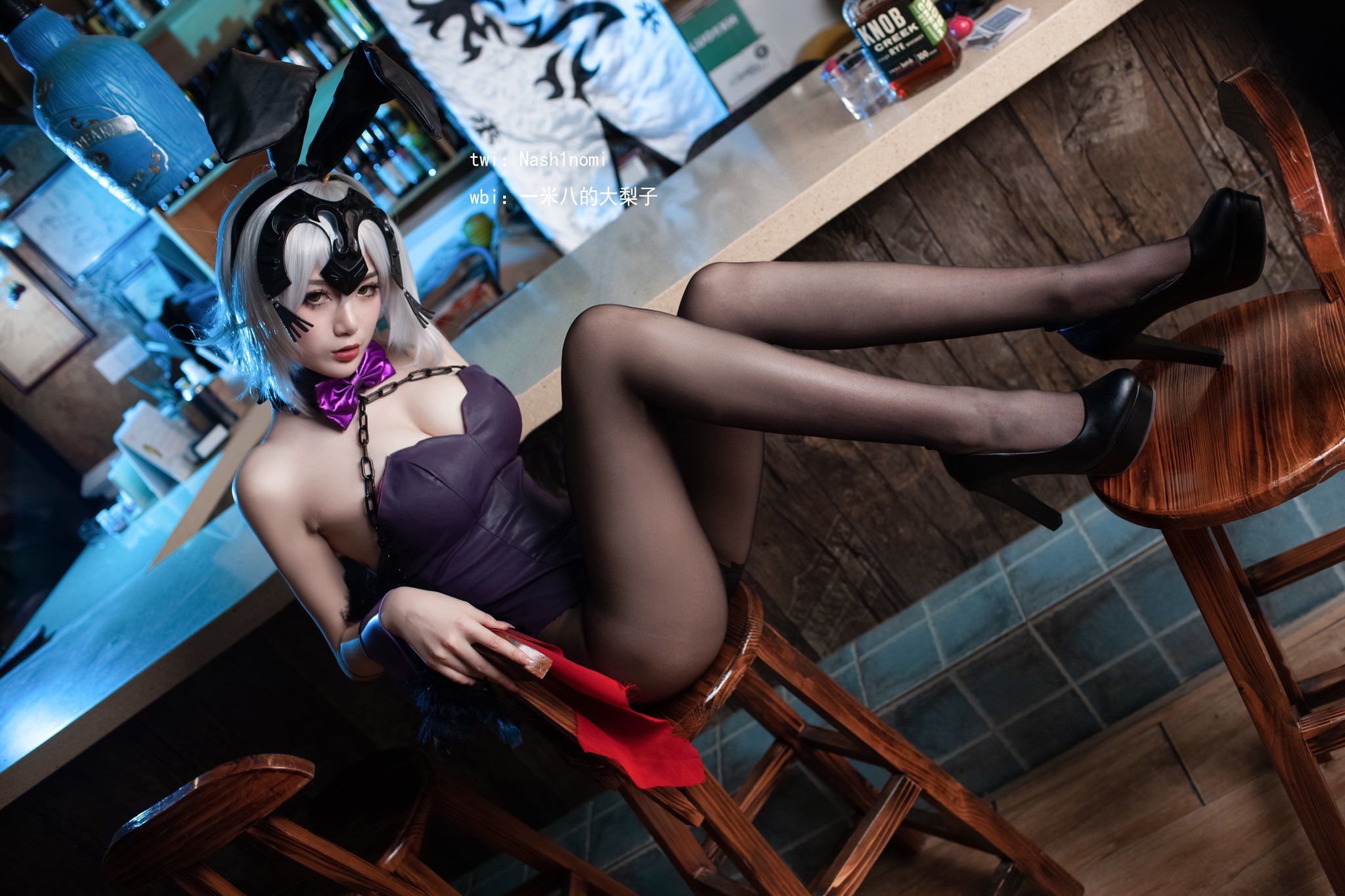 一米八的大梨子 - 黑贞兔女郎-图8