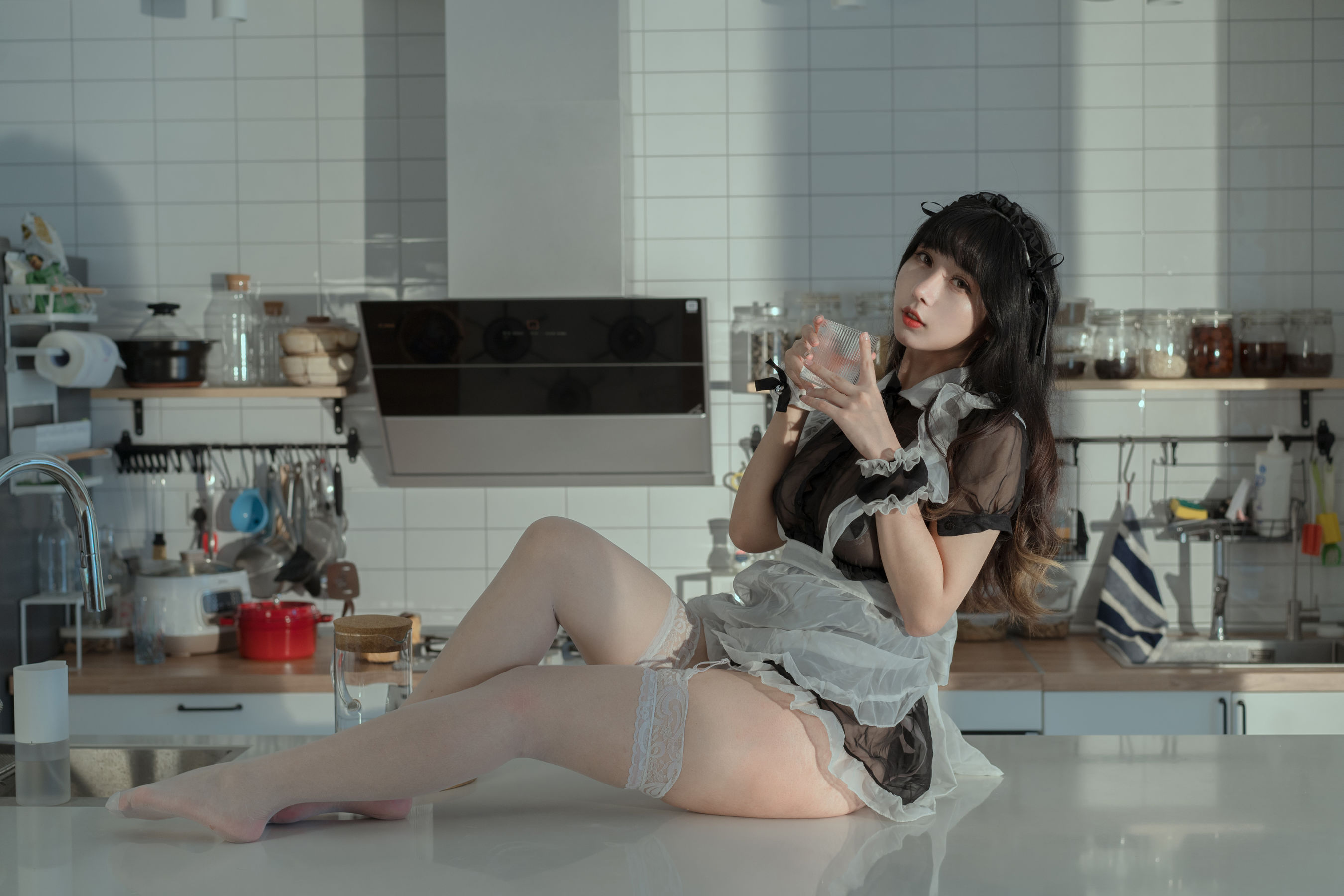 云溪溪 - 奶桃女仆-图9