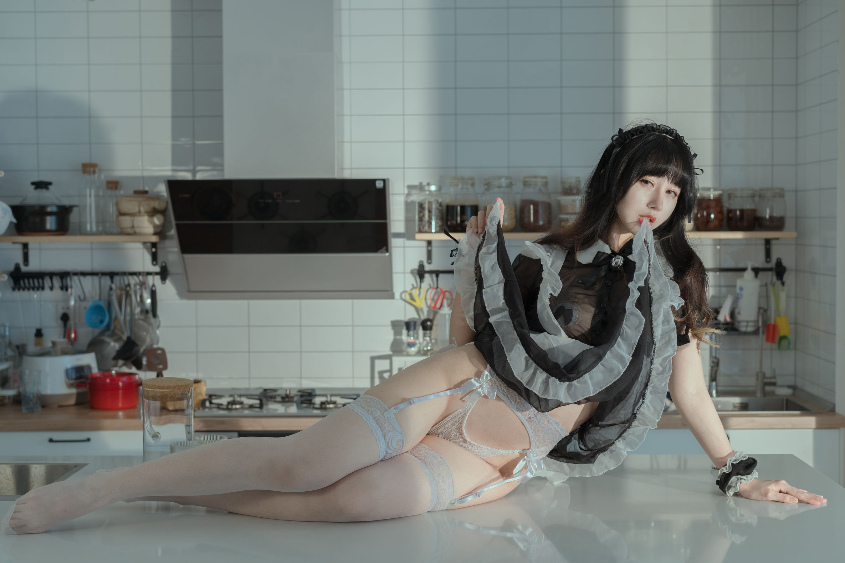 云溪溪 - 奶桃女仆-图6