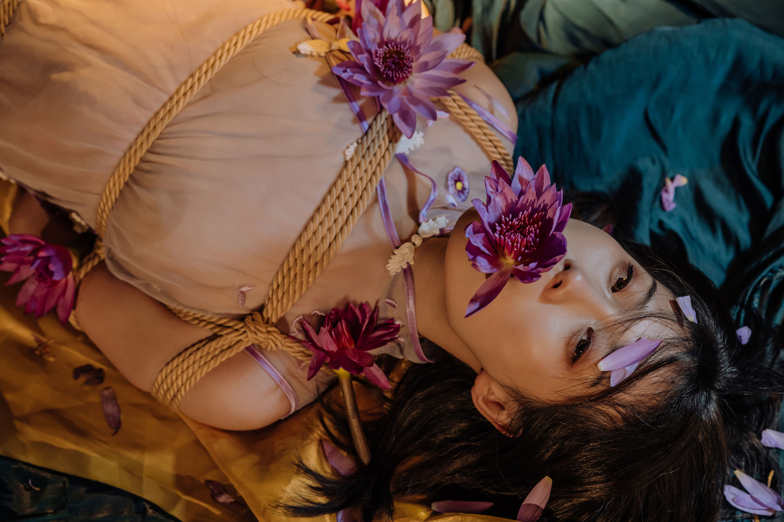 云溪溪 - 花与绳-图11