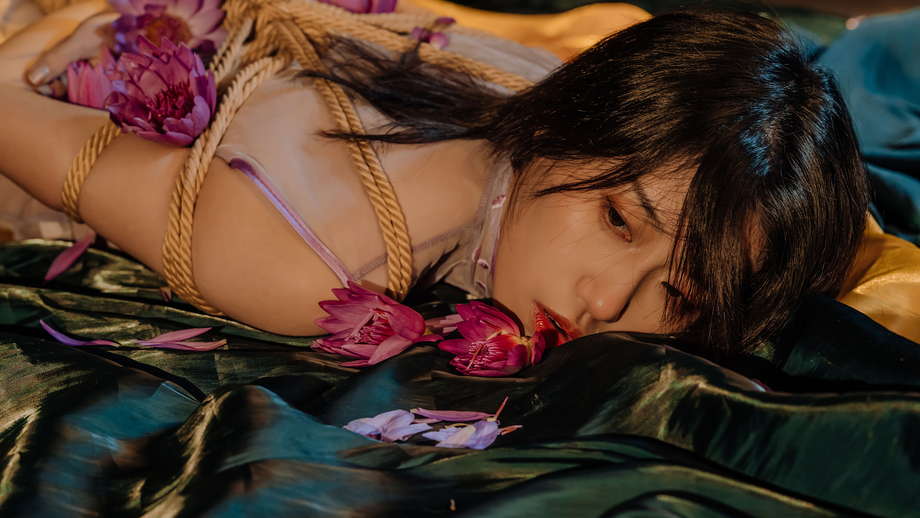 云溪溪 - 花与绳-图14