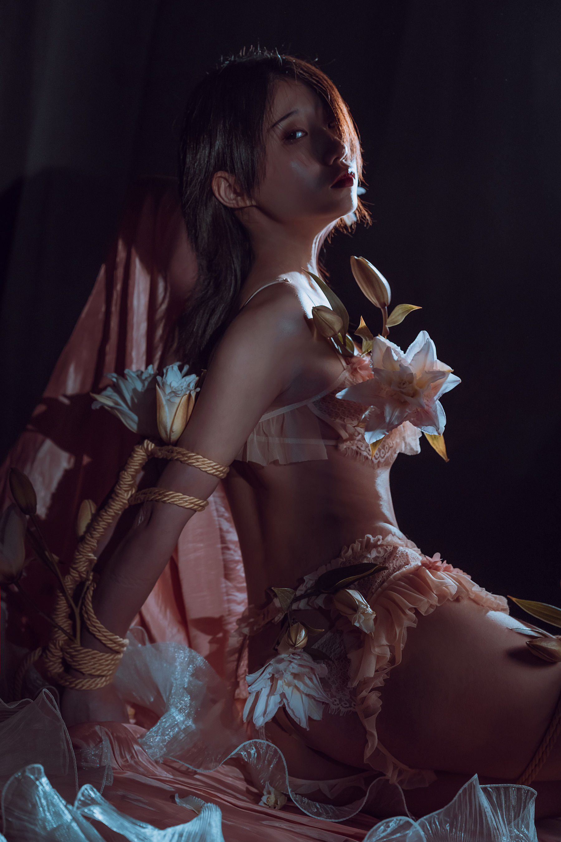 云溪溪 - 花与绳-图18