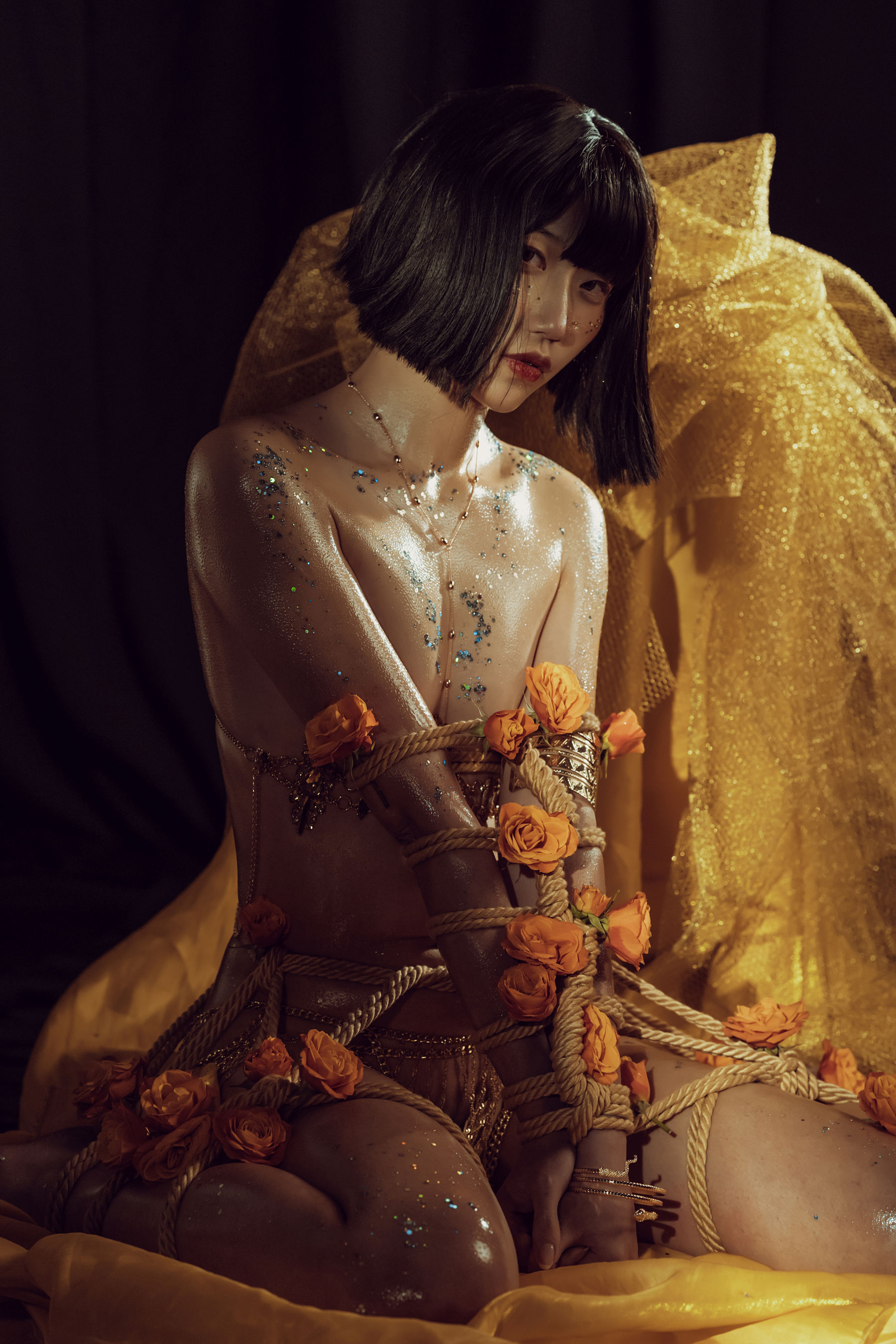 云溪溪 - 花与绳-图27