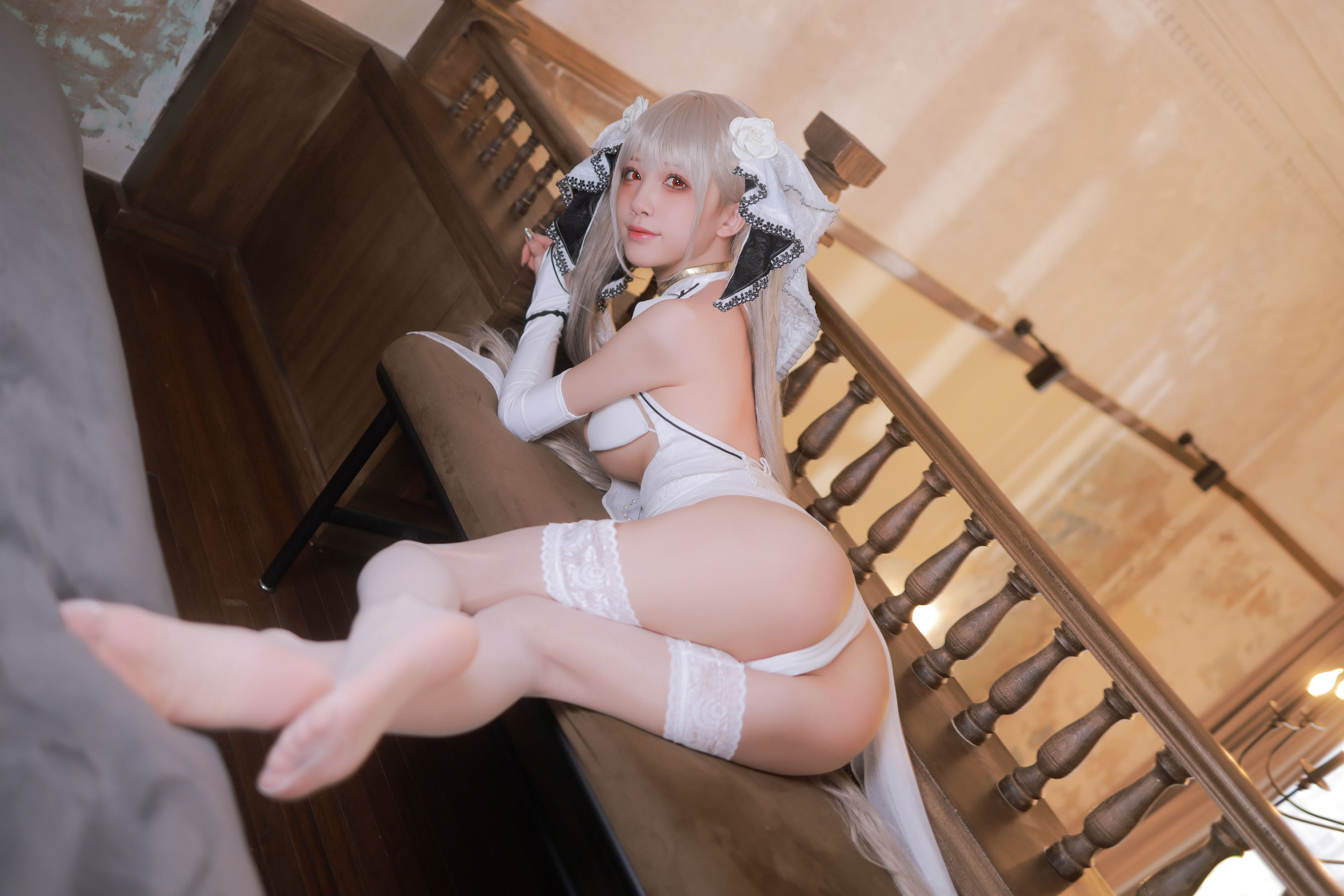 动漫博主水淼aqua - 碧蓝航线 可畏 礼服-图27