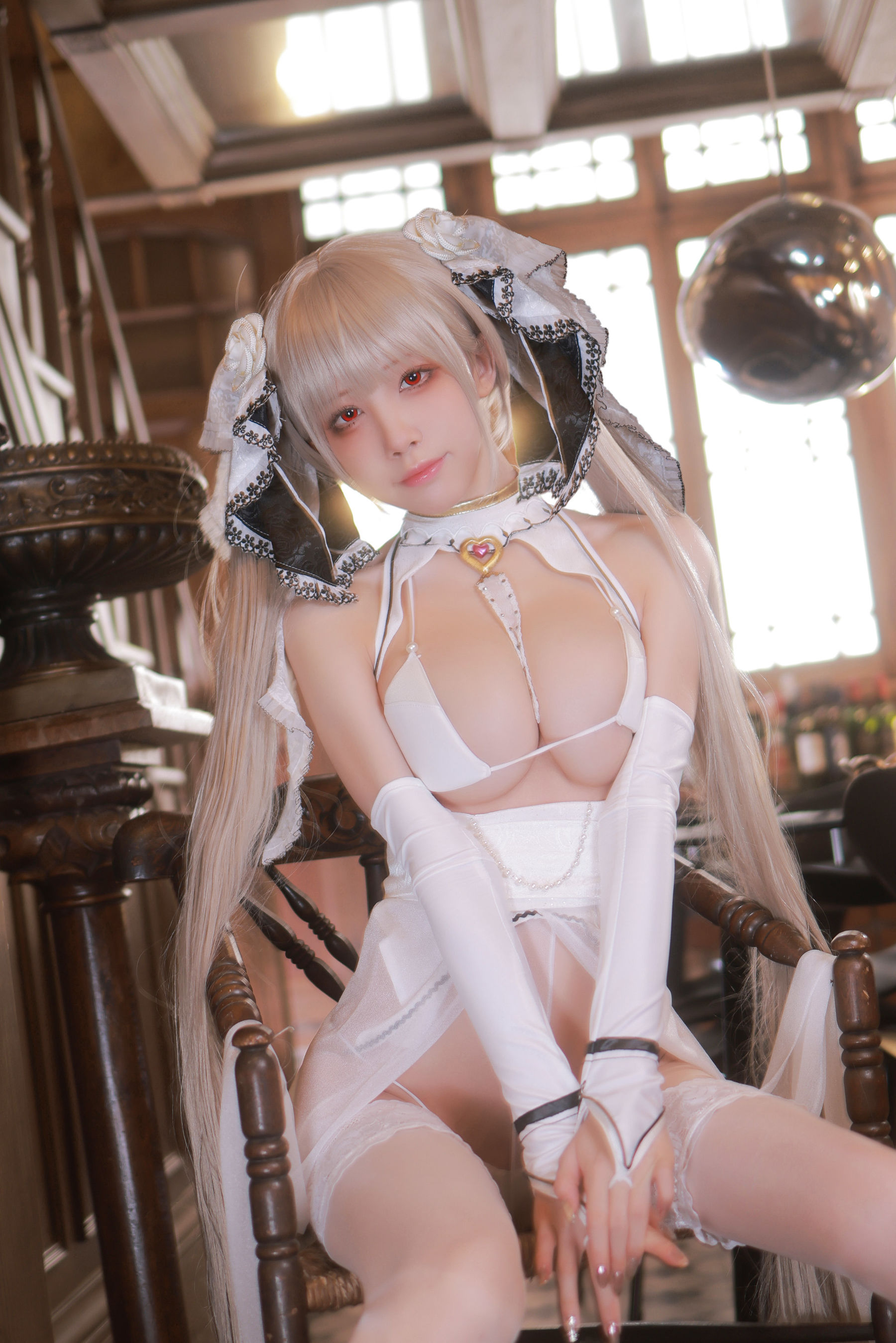 动漫博主水淼aqua - 碧蓝航线 可畏 礼服-图5