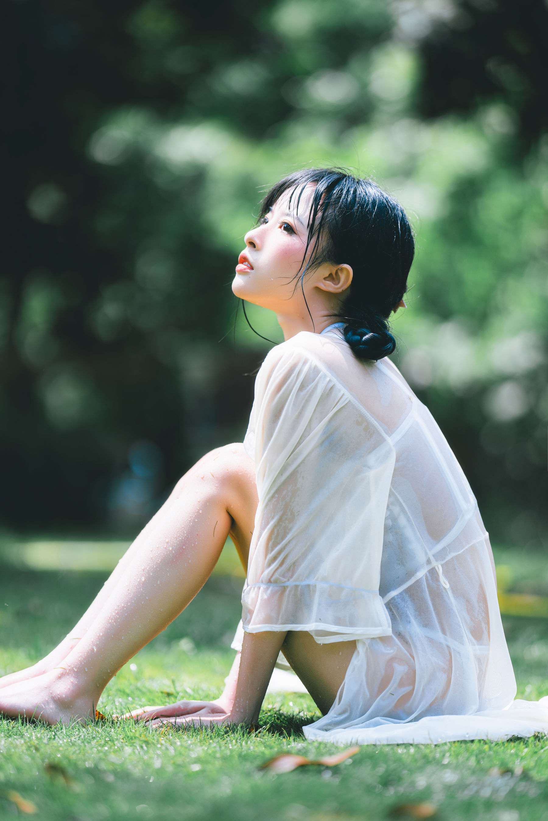 尤物清水由乃 - 湿水洛丽塔-图15