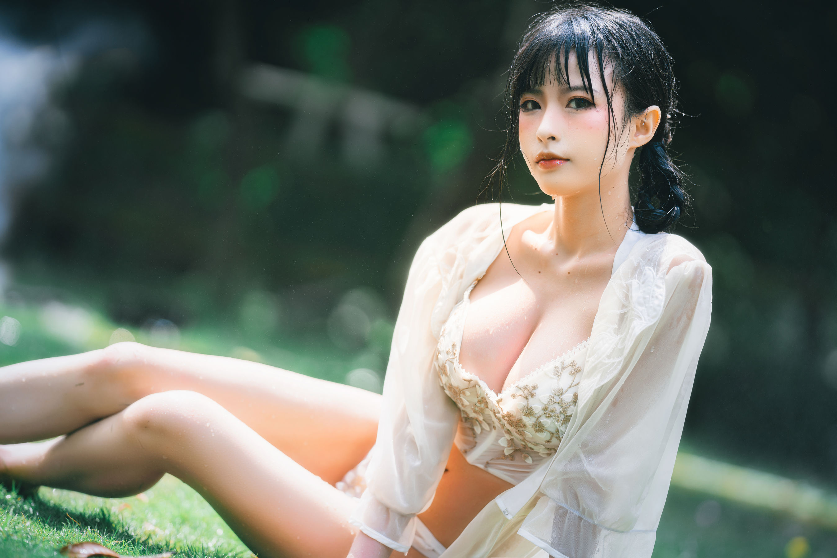 尤物清水由乃 - 湿水洛丽塔-图19