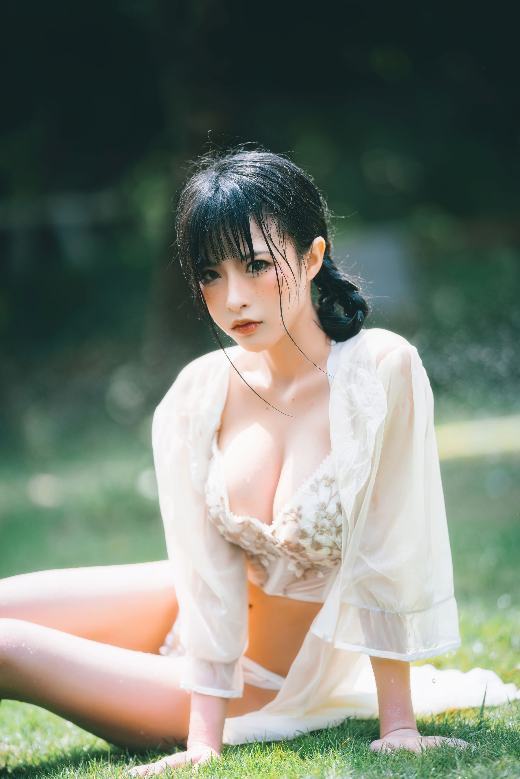 尤物清水由乃 - 湿水洛丽塔-图20