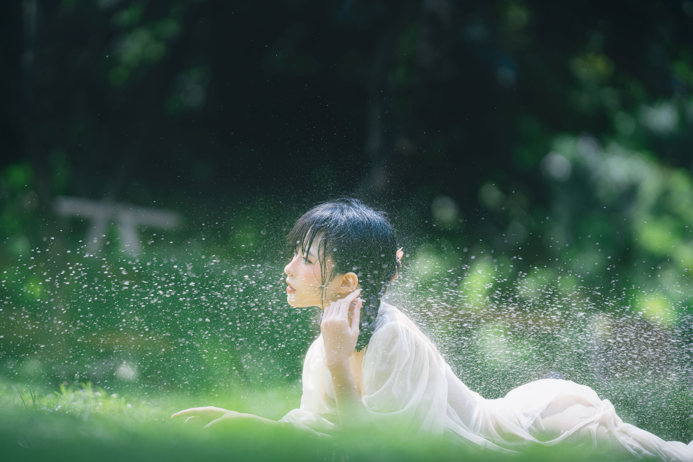 尤物清水由乃 - 湿水洛丽塔-图21