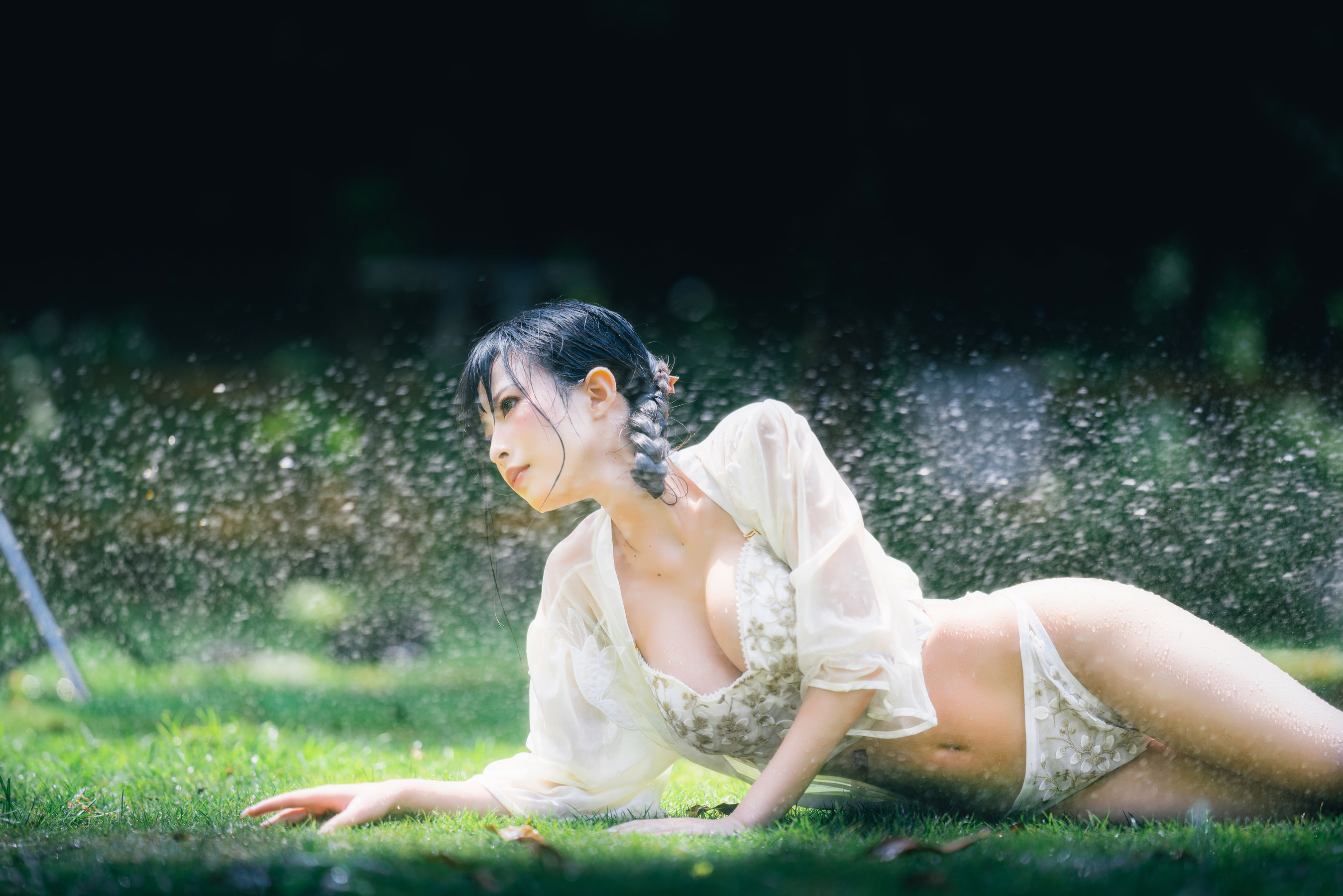 尤物清水由乃 - 湿水洛丽塔-图25